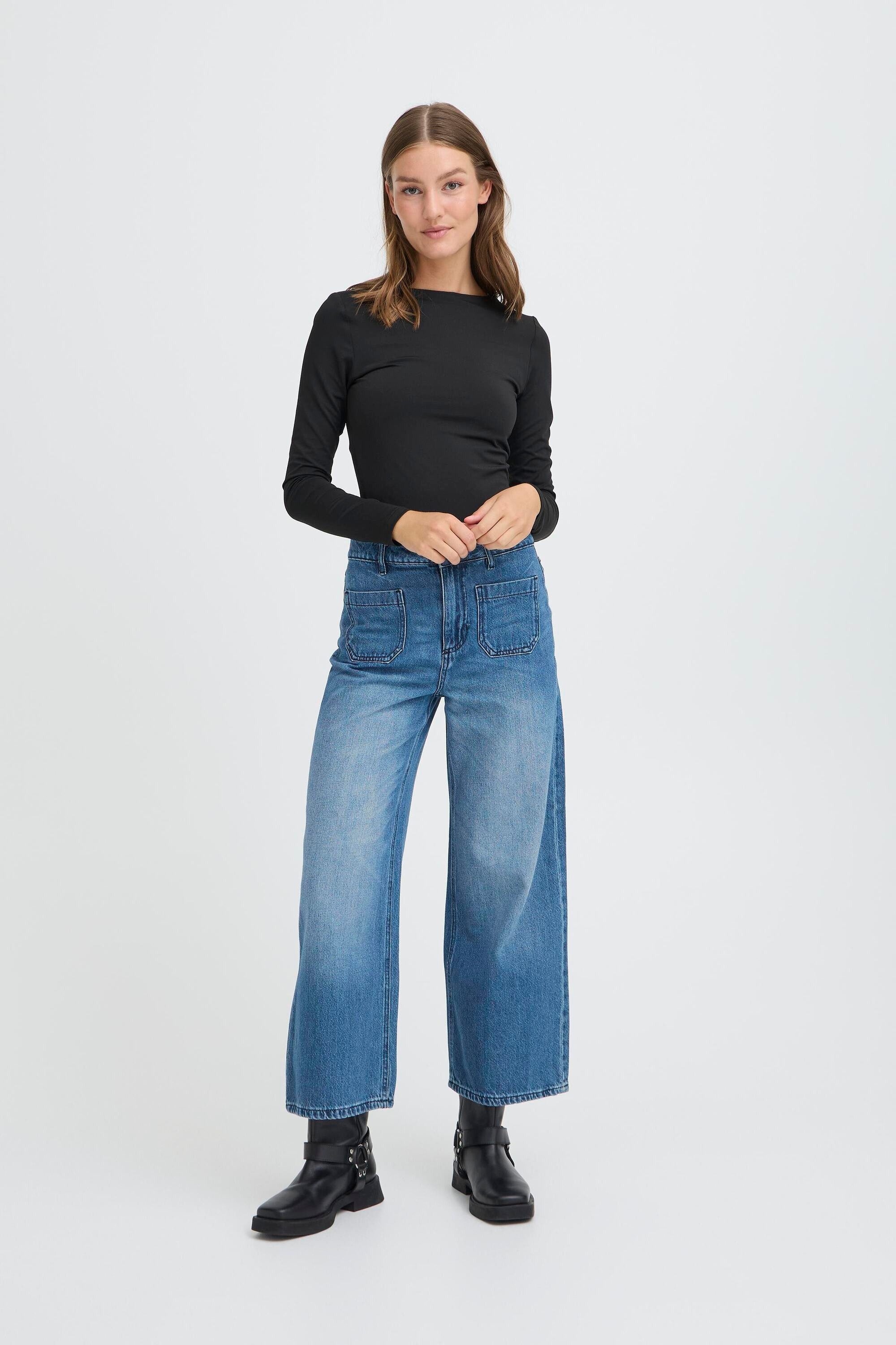 ICHI Regular-fit-Jeans Casual Hose IHPAMMY