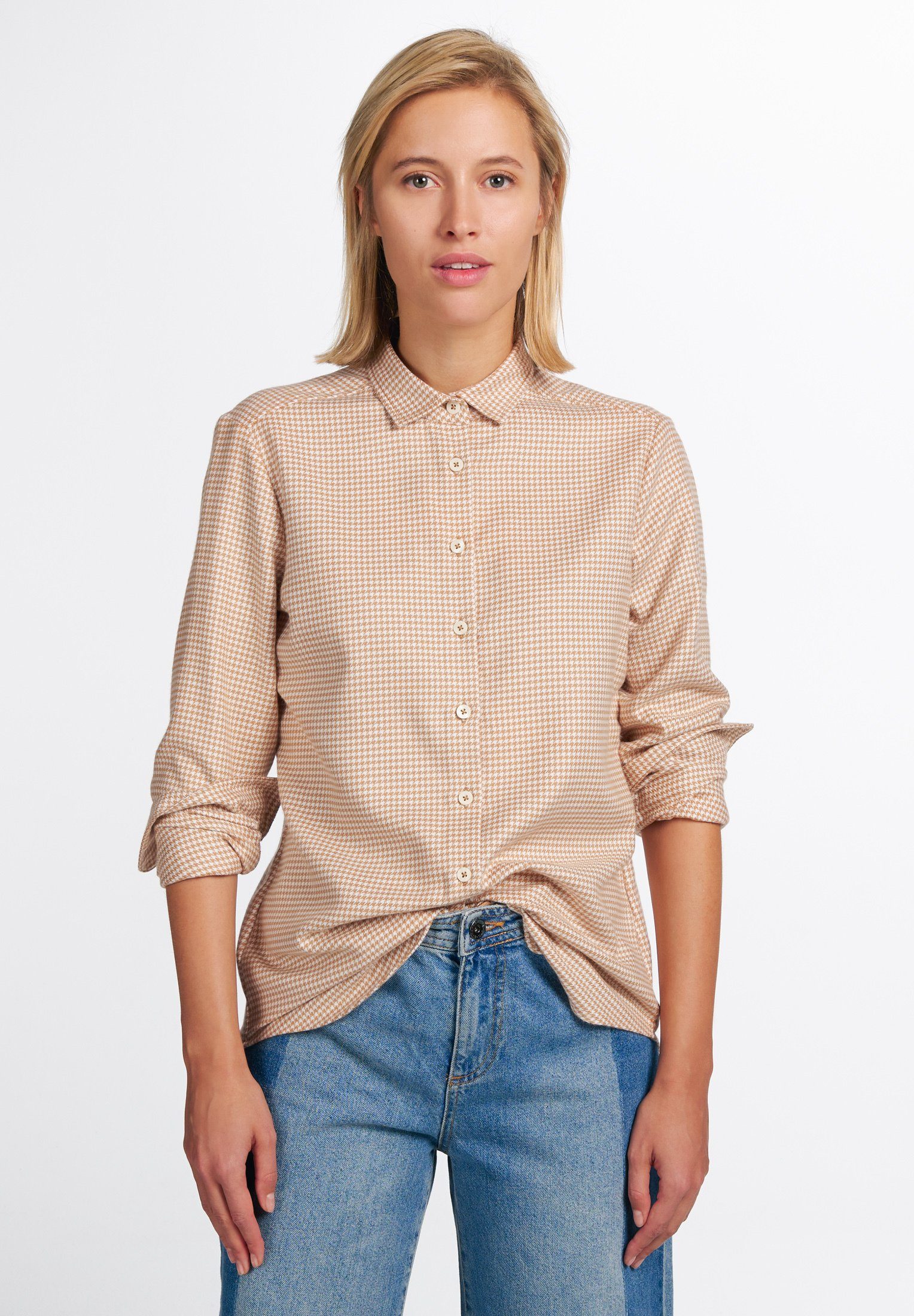 Eterna Flanellbluse CLASSIC FIT