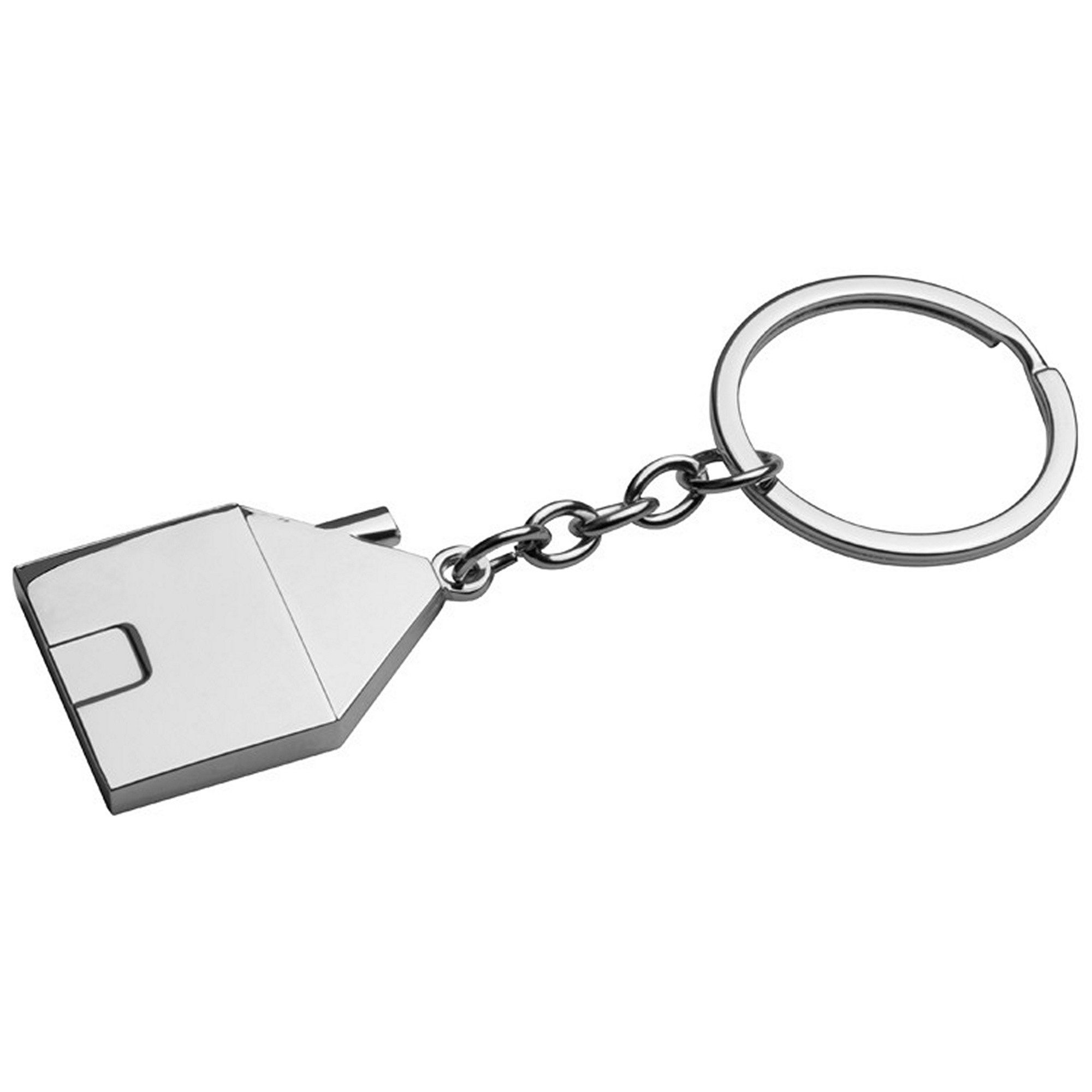 Macma Schlüsselanhänger Metall Schlüsselanhänger in Hausform günstig online kaufen
