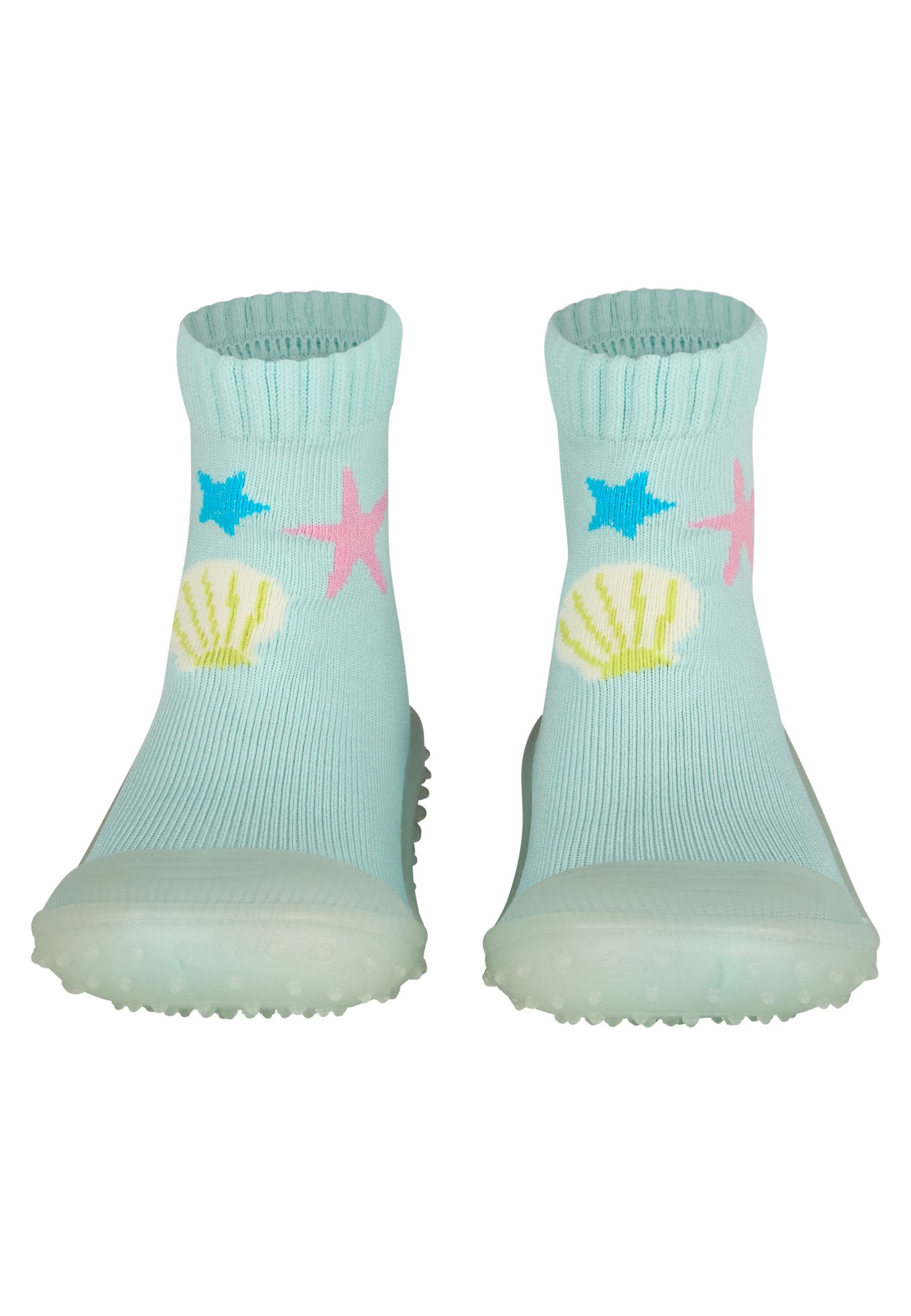 Sterntaler® Basicsocken Adventure-Socks Muscheln (1-Paar, 1 Paar) Adventure Socks mit Muscheln, rutschfest, elastisch & schnelltrocknend – Bild 3 von 5