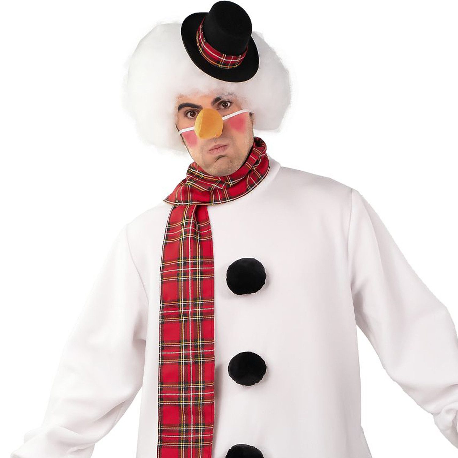 Orlob Kostüm Schneemann Kostüm Mr. Frosty mit Schal & Hut günstig online kaufen