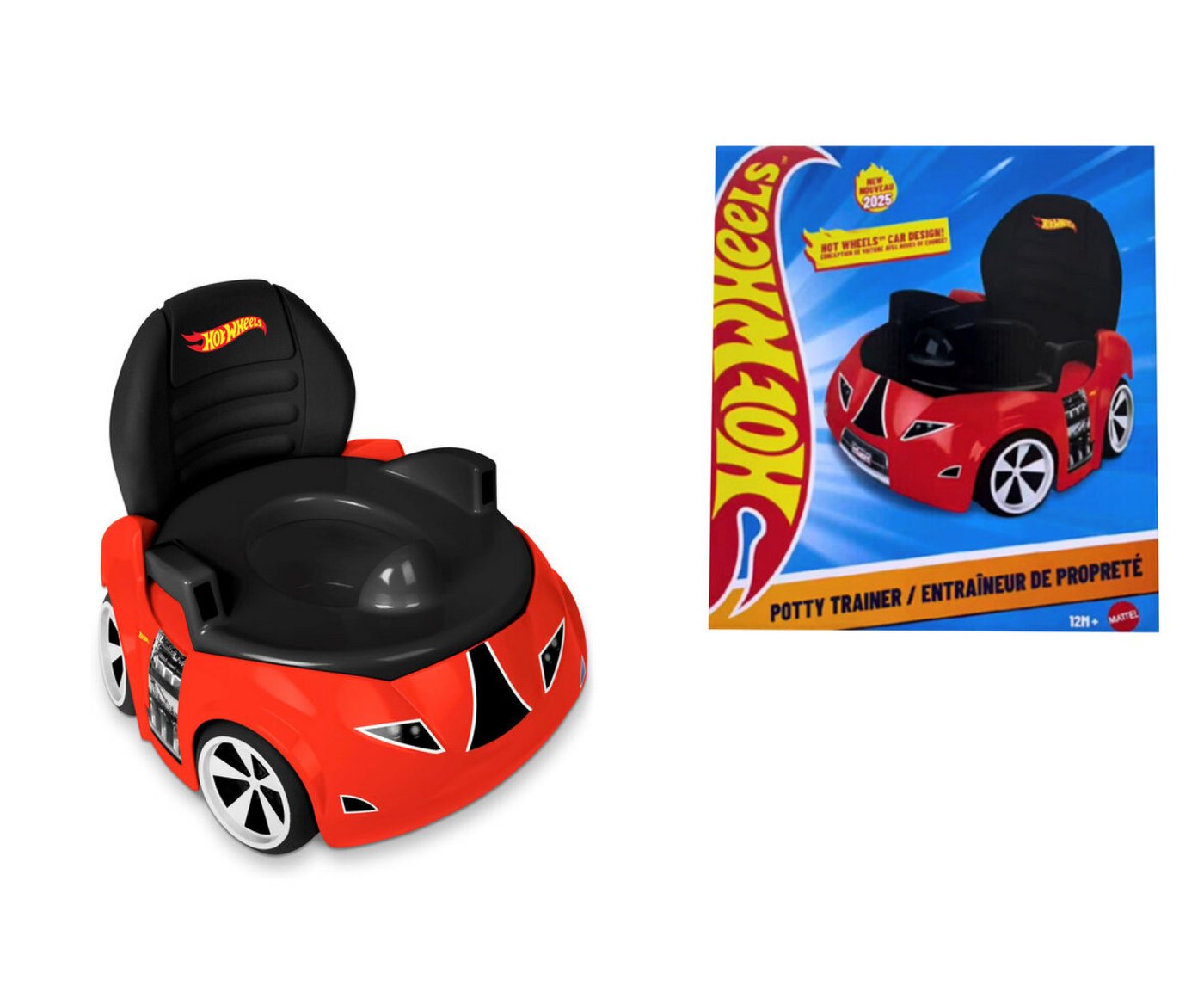 SIMBA Toilettentrainer Hot Wheels, rot