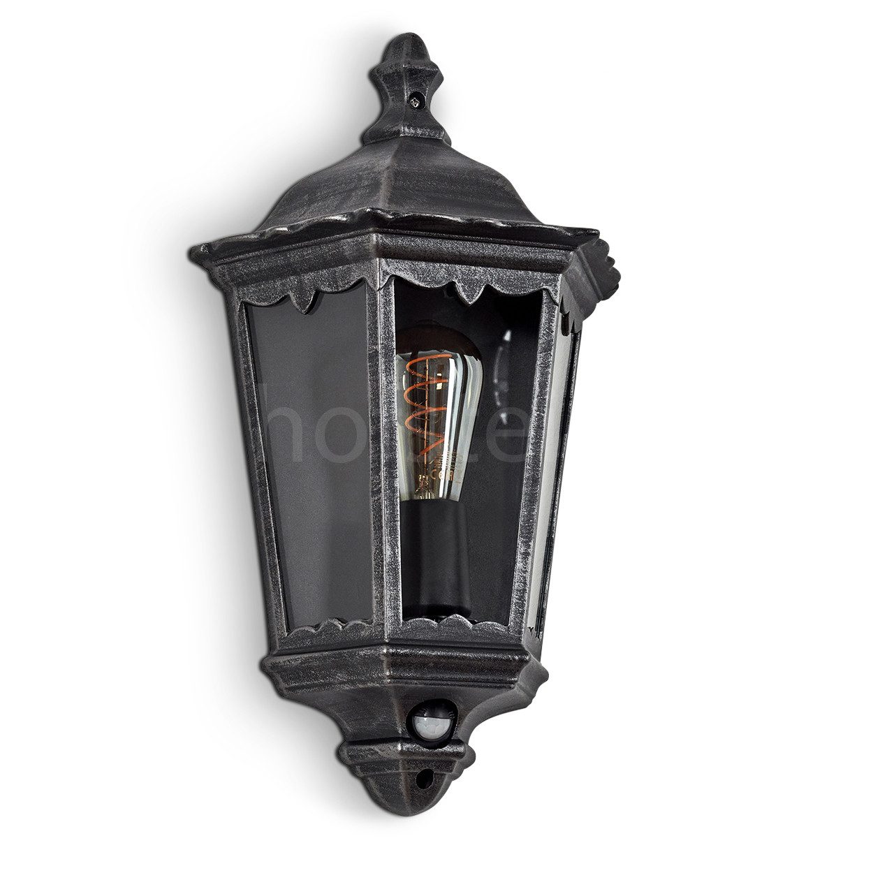 hofstein Außen-Wandleuchte »Viano« Wandlampe aus Metall/Glas günstig online kaufen