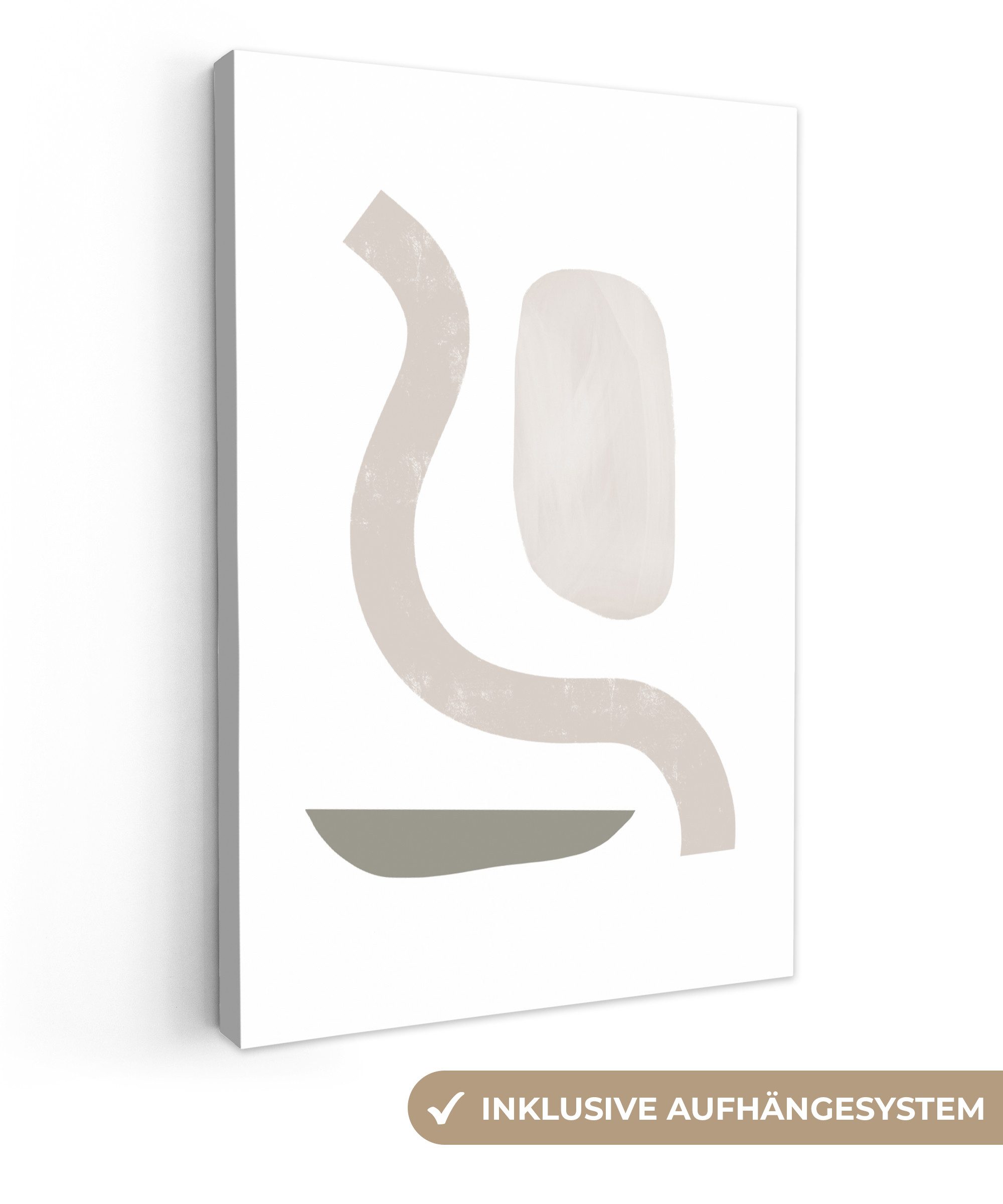OneMillionCanvasses® Leinwandbild Pastell - Minimalismus - günstig online kaufen
