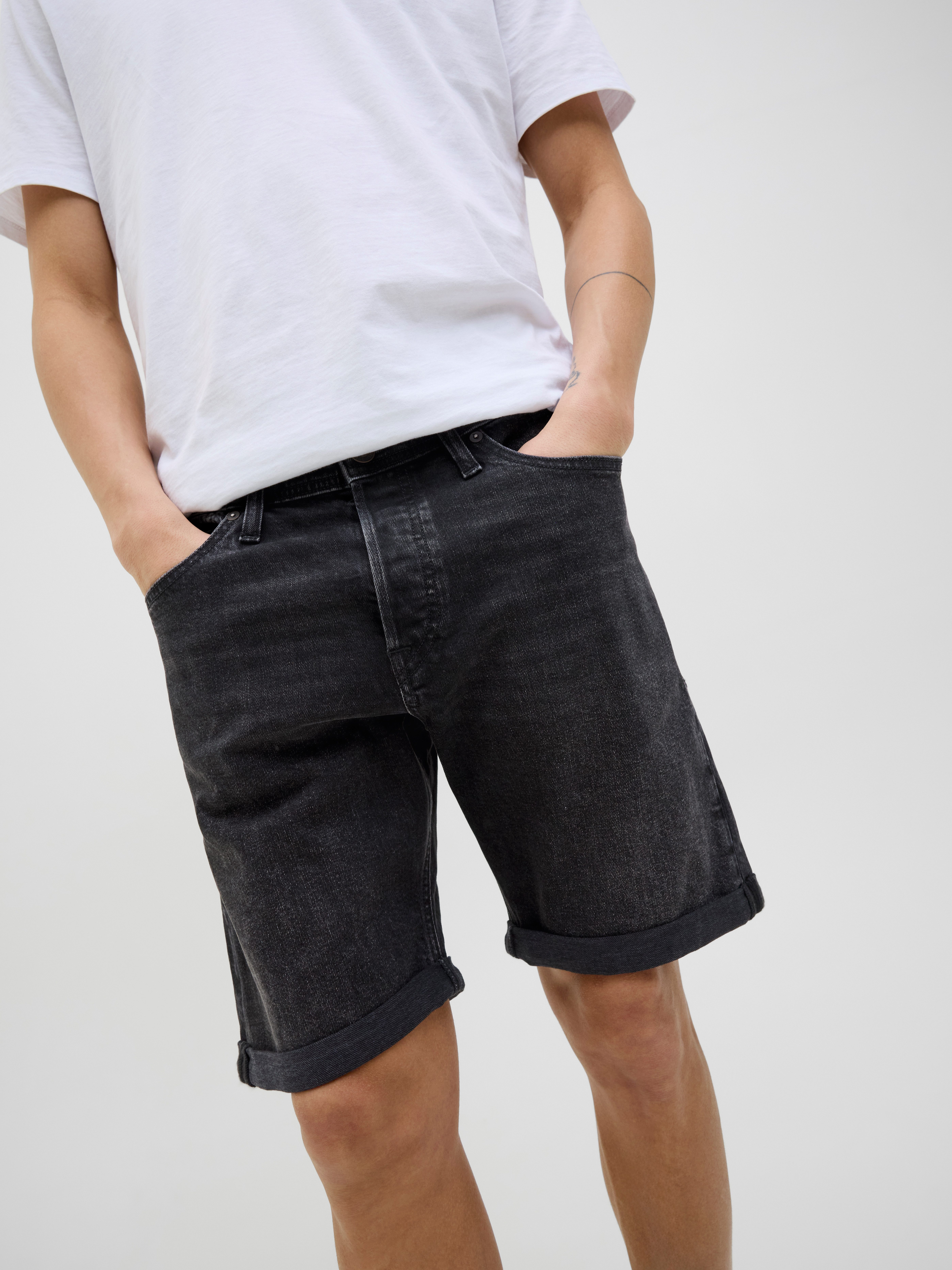 Jack & Jones Shorts JJIORIGINAL mit stylischem Aufschlag und Knopf mit styl günstig online kaufen