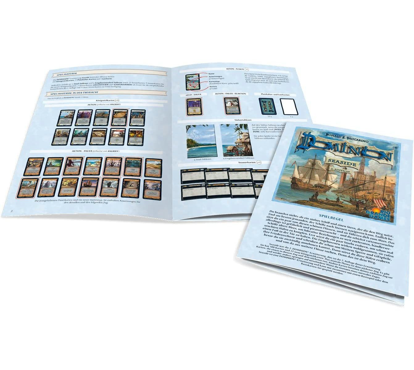 RGG Dominion Rio Grande - Spiel, Erweiterung (2. Pegasus Spiele Games - Edition) Seaside Brettspiel