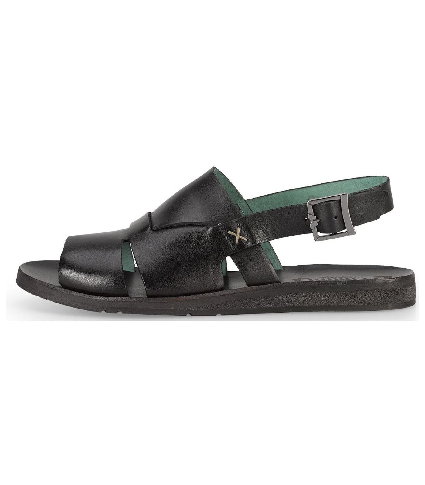 Felmini Wide Fit Sandalen Leder Riemchensandalette günstig online kaufen