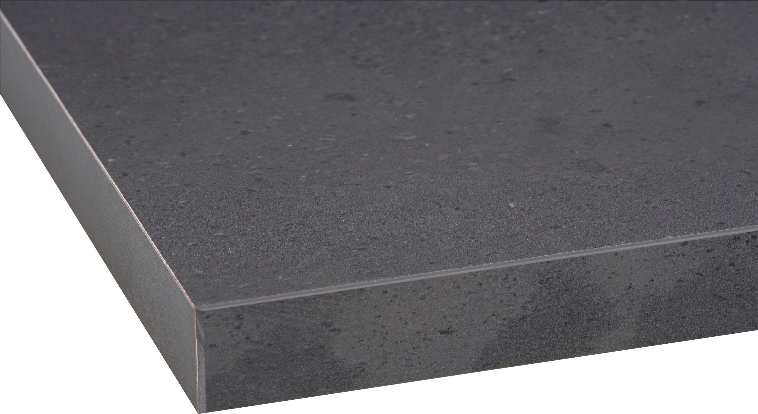 OPTIFIT Kochinsel Bern, mit E-Geräten, Stellbreite 160 x 95 cm, höhenverstellbare Stellfüße