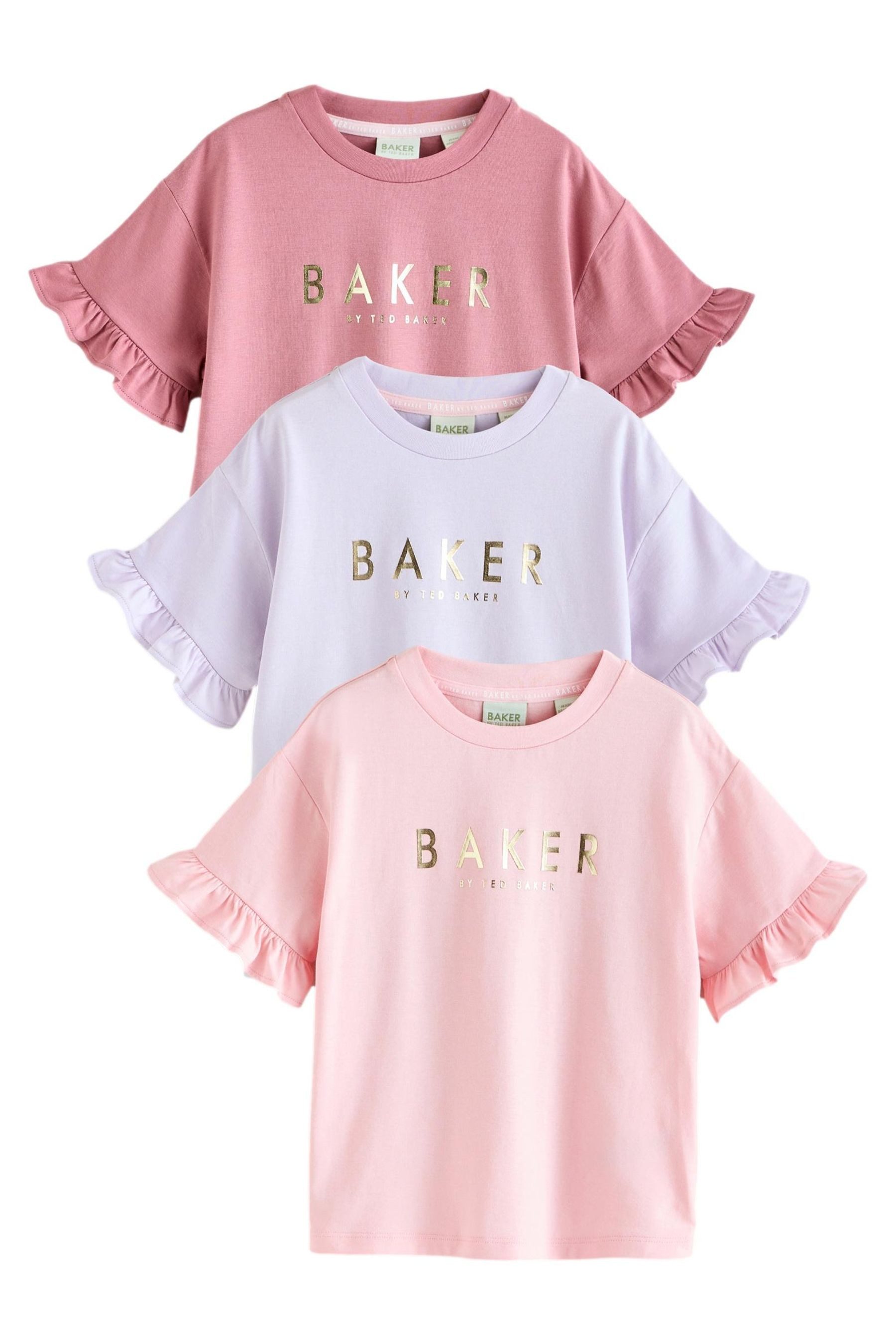 Baker by Ted Baker T-Shirt Baker by Ted Baker T-Shirts, 3er-Pack (3-tlg)