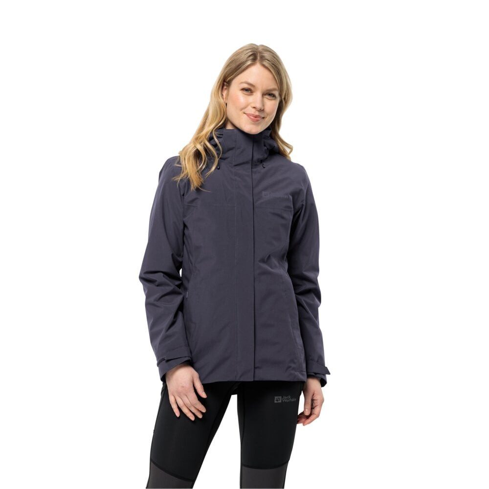 Jack Wolfskin Fleecejacke Ganzjahresjacke Luntal 3in1 günstig online kaufen