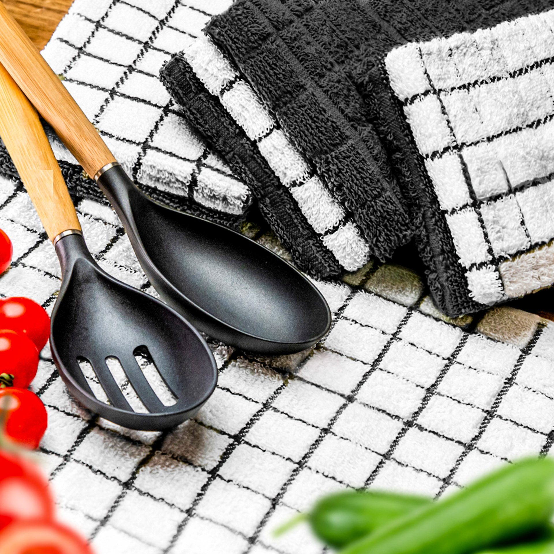 StickandShine Geschirrtuch 1 Stück Geschirrtücher Trockentuch Frottee Küche günstig online kaufen