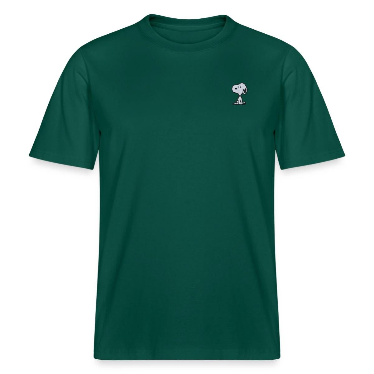 Spreadshirt T-Shirt Peanuts Snoopy Stick Niedlich Relaxed Fit Unisex T-Shirt (1-tlg)