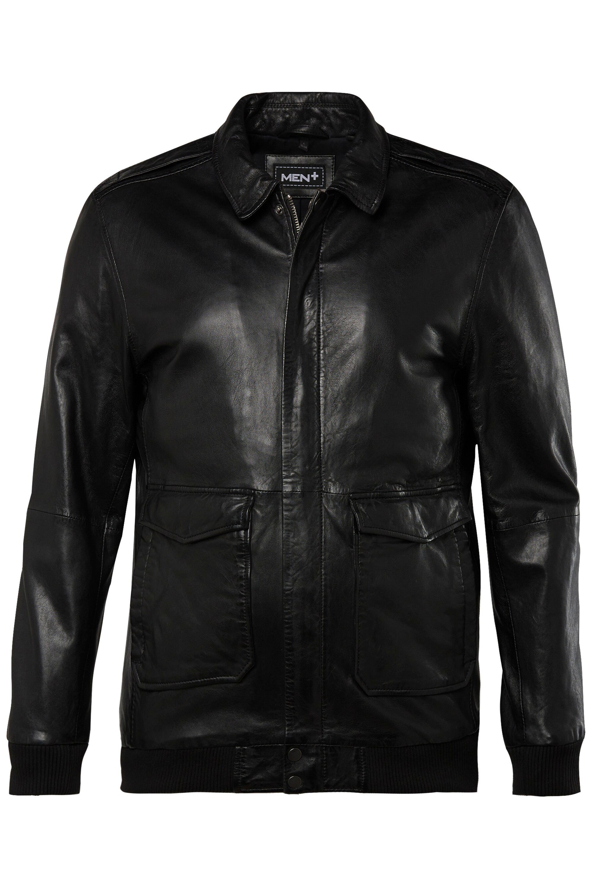 Men Plus Lederjacke Men+ Lederjacke Leder günstig online kaufen