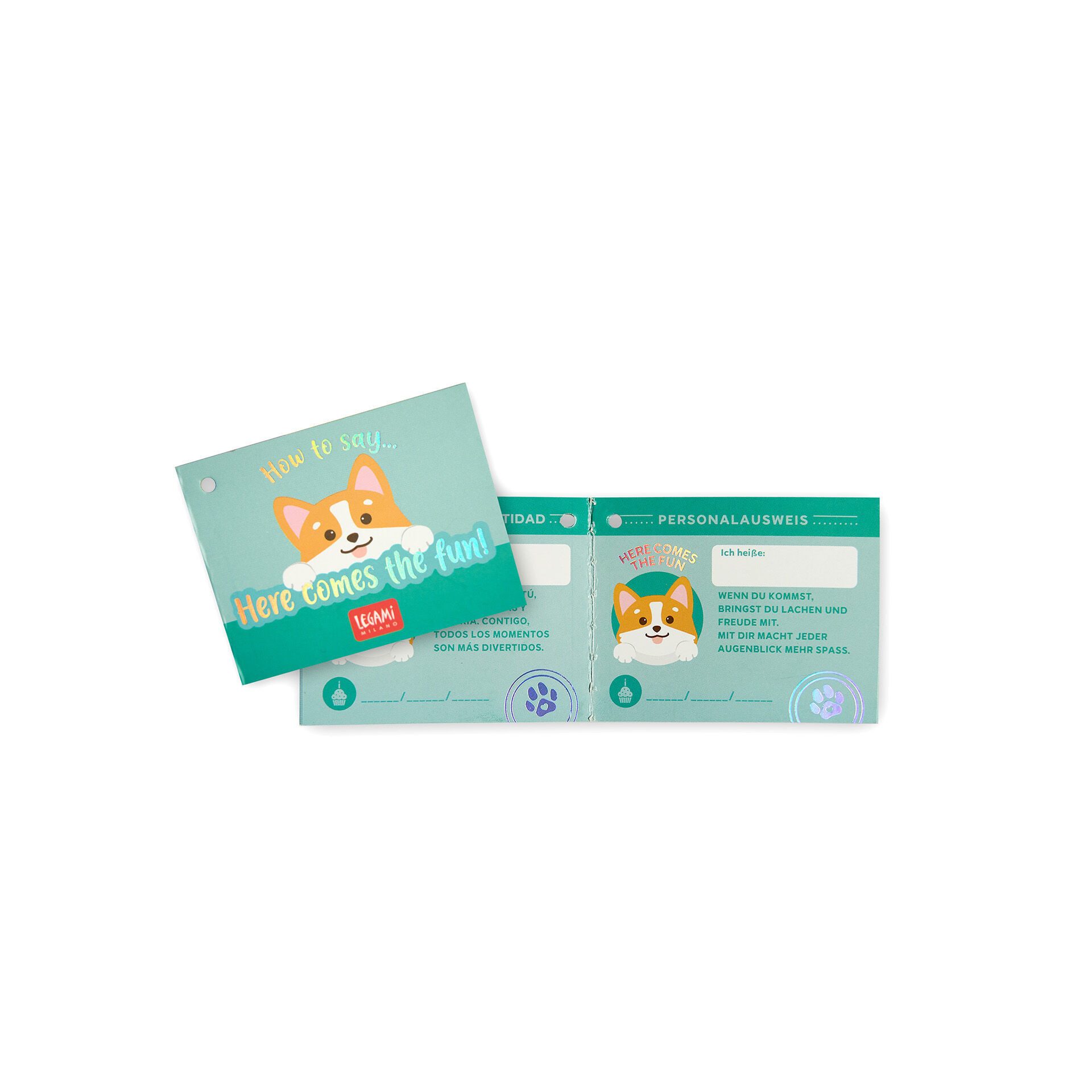 Legami Dekokissen LEGAMI Plüschtier Super Soft Mini CORGI