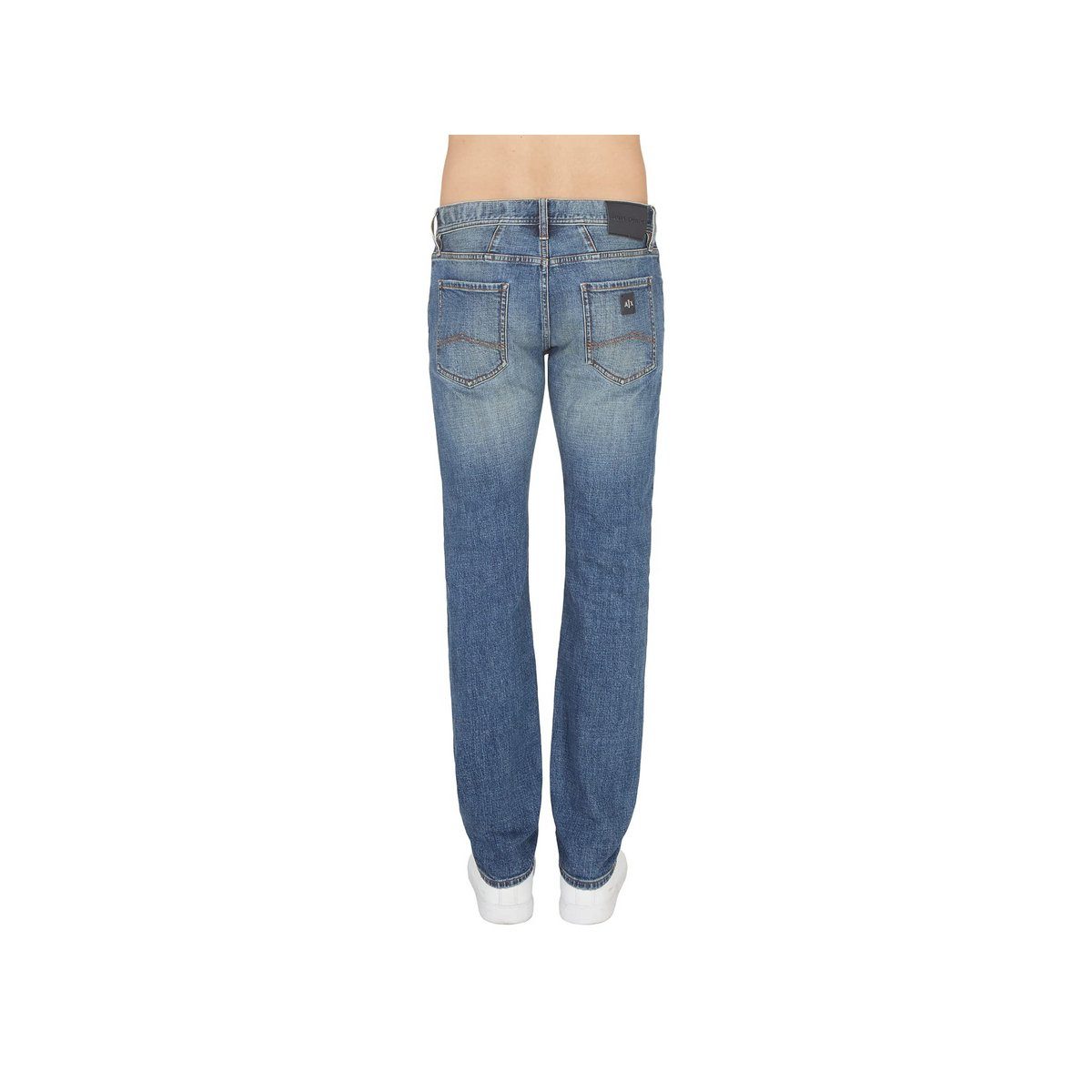 ARMANI EXCHANGE Giorgio Armani Skinny-fit-Jeans blau passform textil (1-tlg)