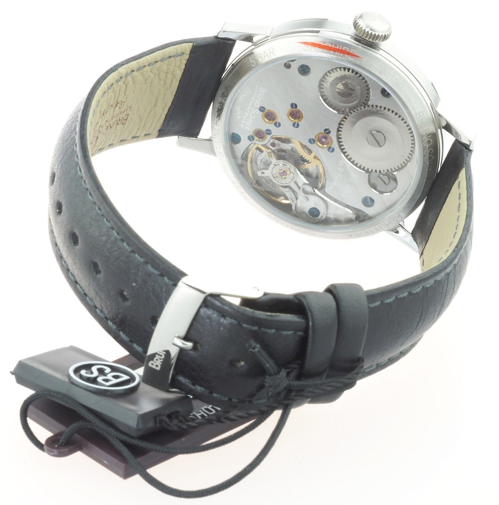 BRUNO SÖHNLE Mechanische Uhr 17-11190-861-1 Herren Uhr Stuttgart, Uhrwerk: Atelierkaliber BS283 (Basiswerk Unitas 6498)
