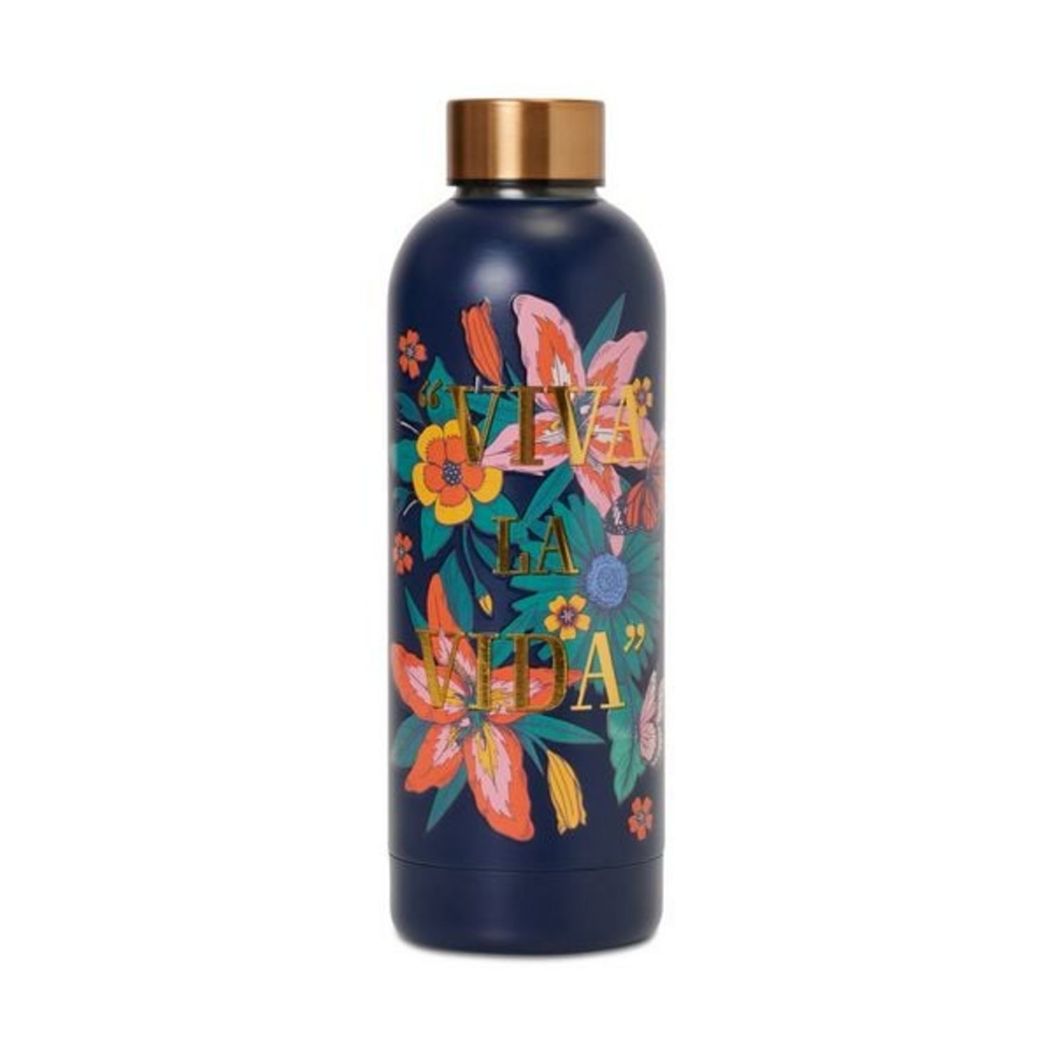 Kartenkompass Trinkflasche ""Viva la Vida""