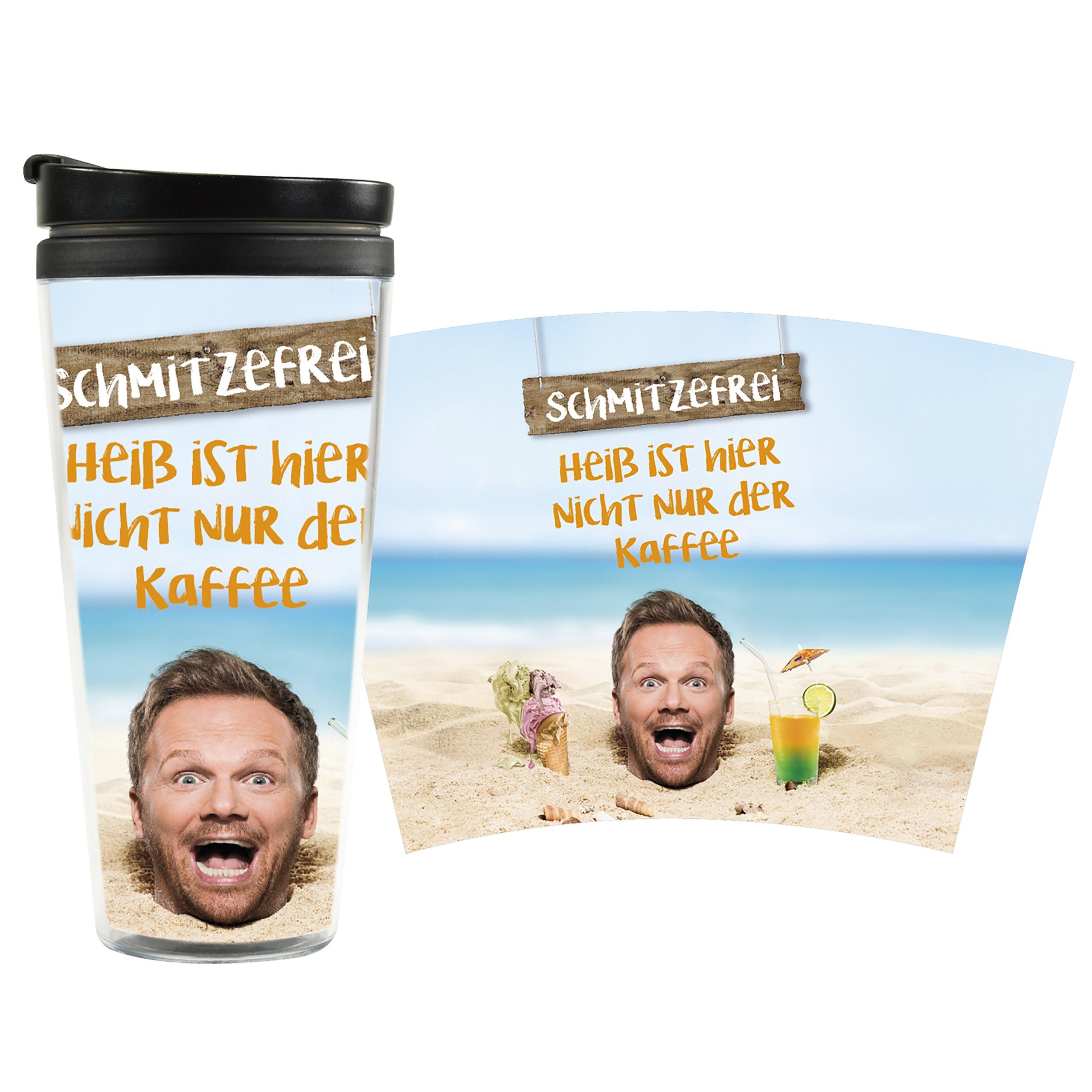 Schmitz (PP/PVC) ml, United ist Heiß nur... nicht Ralf Coffee-To-Go Coffee-to-go-Becher 250 - Kunststoff Becher Labels® hier -