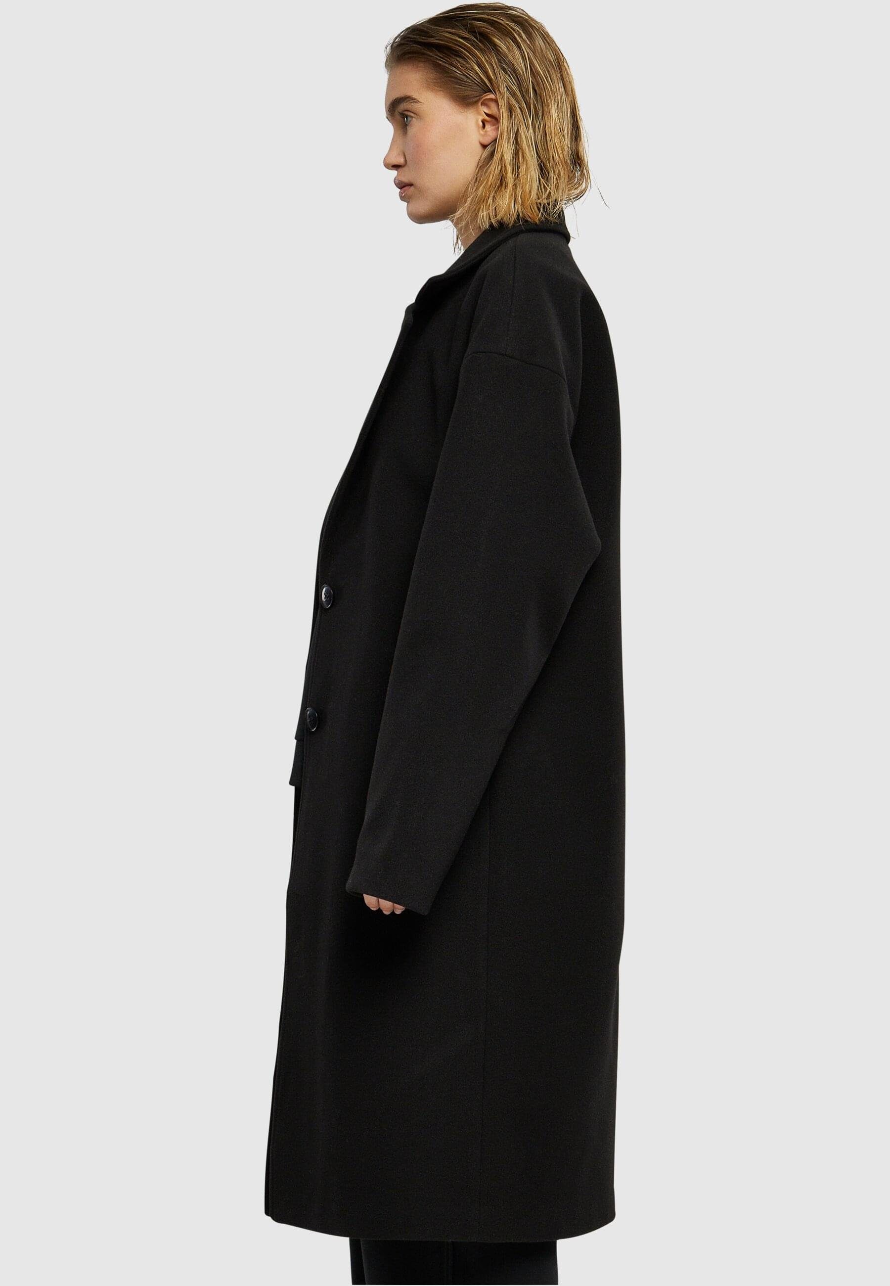 URBAN CLASSICS Langjacke Damen Ladies Oversized Long Coat (1-St), Hält dich  auch im tiefsten Winter warm