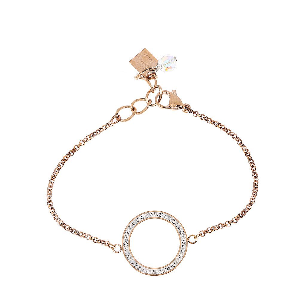 Zevmi Bunt Silber Armband Für Damen: Armband Mit OT-Schnalle, 20 Cm/7,87