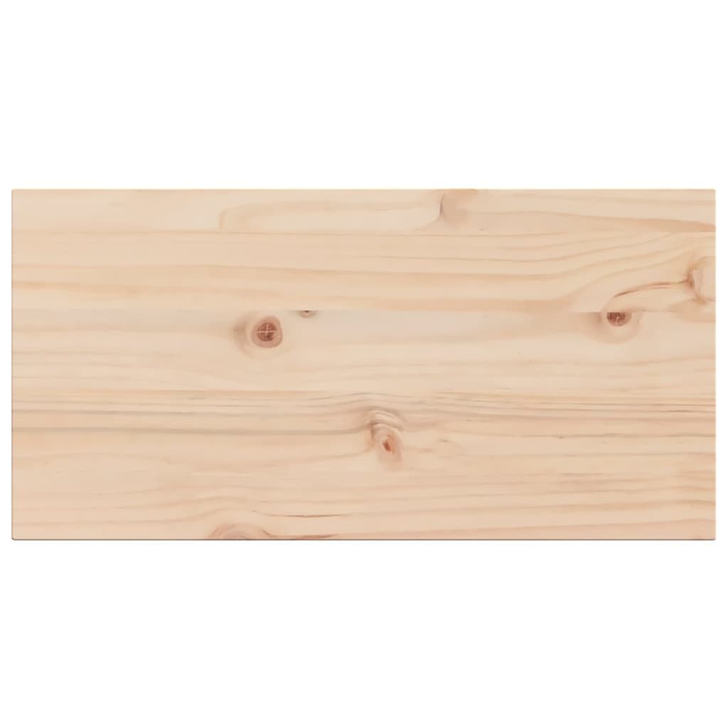 vidaXL Tischplatte Tischplatten 2 Stk. 70x35x1,7 cm Rechteckig Massivholz Kiefer (2 St)