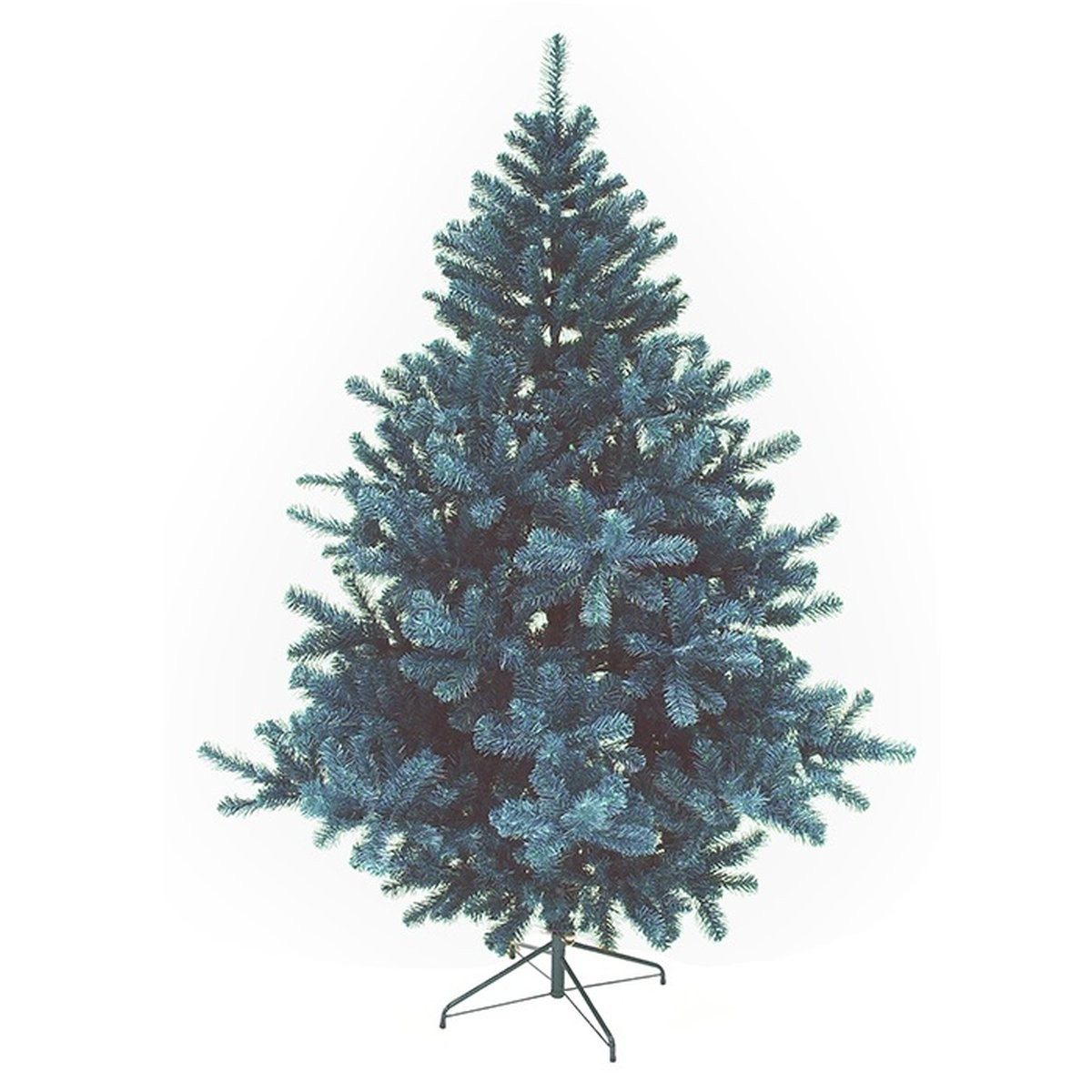 artplants Künstlicher Weihnachtsbaum Dekobaum Blautanne ARMANDI, blau, 240cm