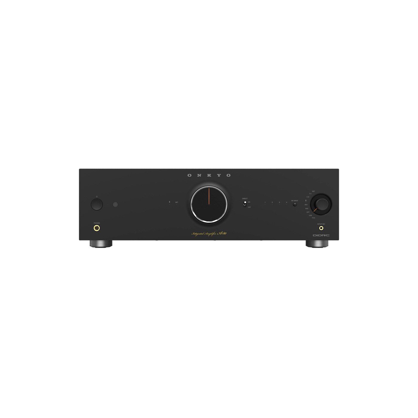 Onkyo A-50 Network Integrated Amp - Netzwerkintegrierter Verstärker, Schwarz Verstärker