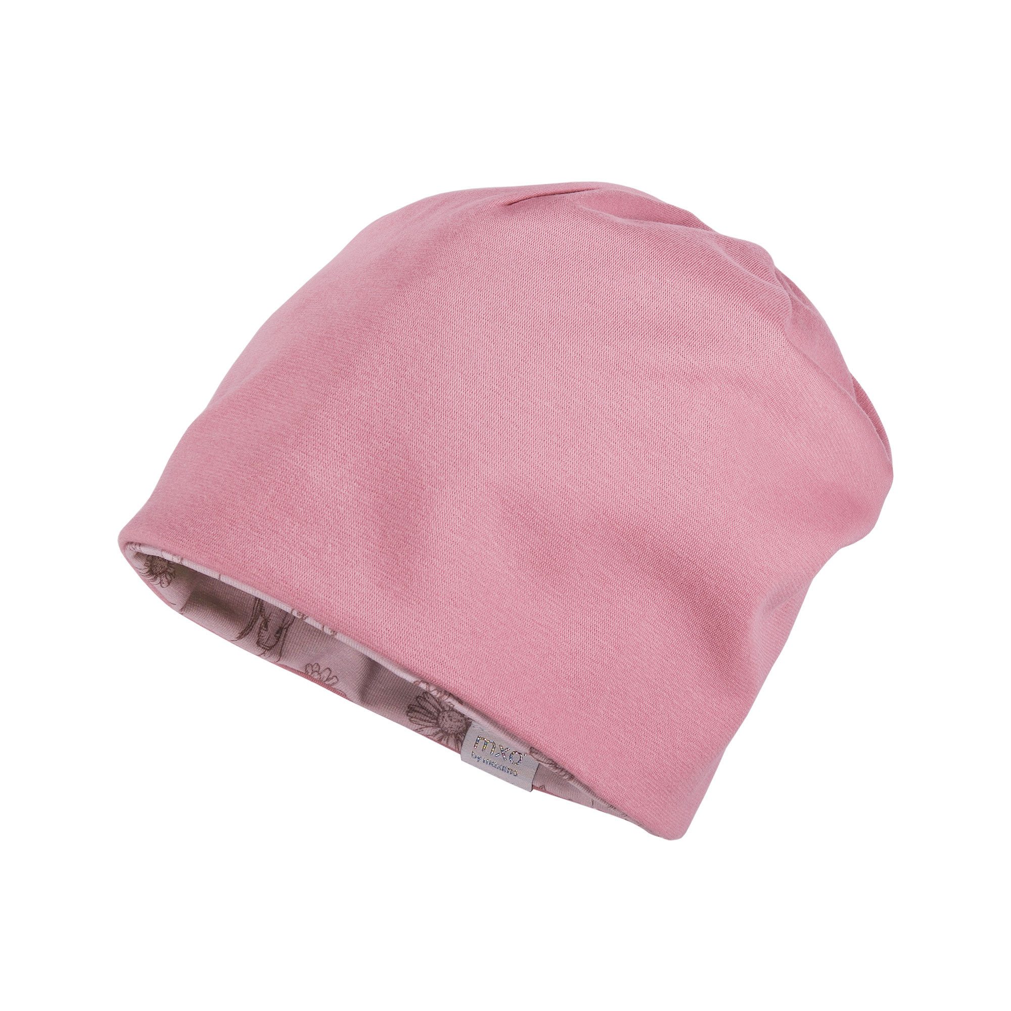 MAXIMO Beanie (1-St) Lilas, Pferd, Jersey, Mädchen, Kids, Reversible