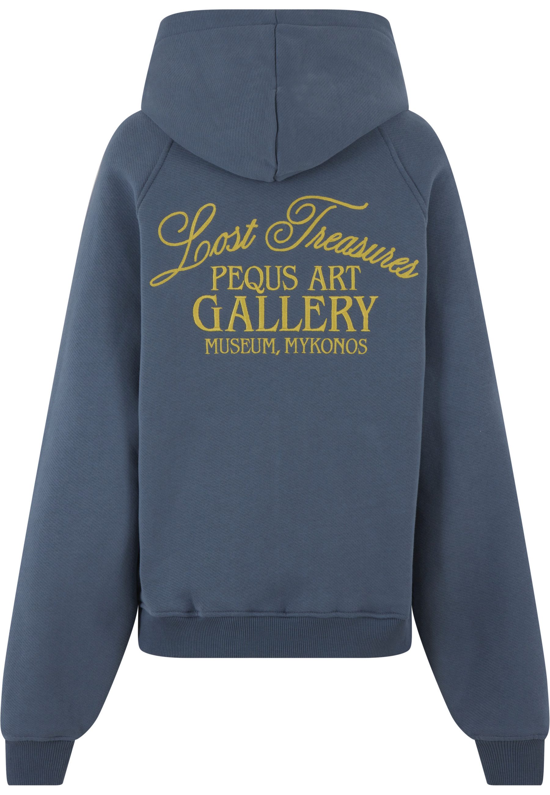 PEQUS Sweatjacke PEQUS PEQUS Art Gallery Zip-Hoodie