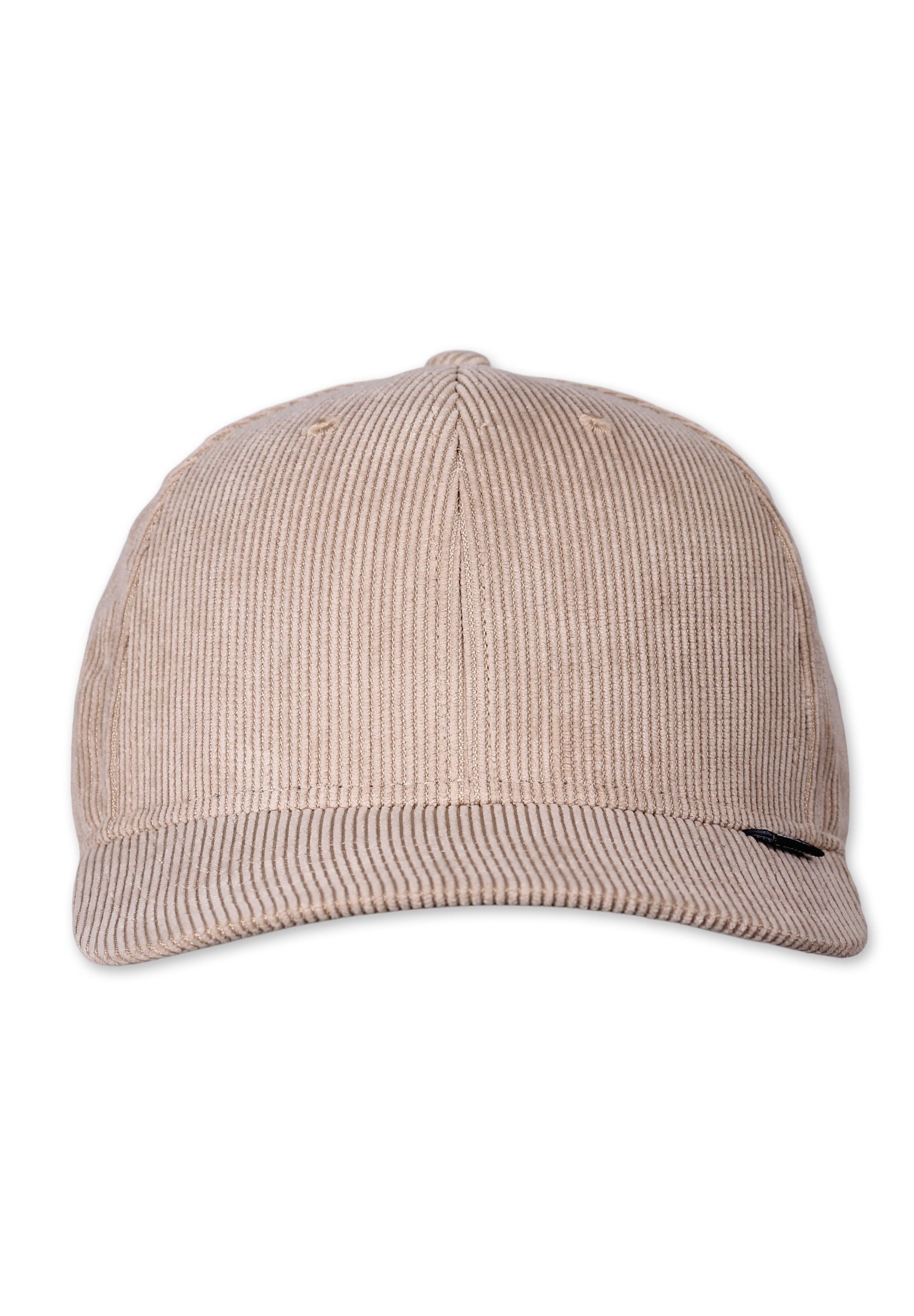 Djinns Trucker Cap 6P TrueFit Corduroy Beige