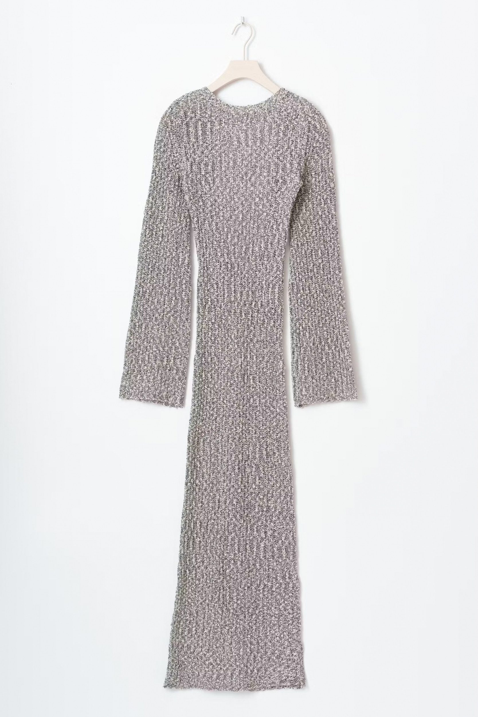 Gina Tricot Maxikleid Stylisches Gina Tricot Slub Knitted Dress - Abendkleid