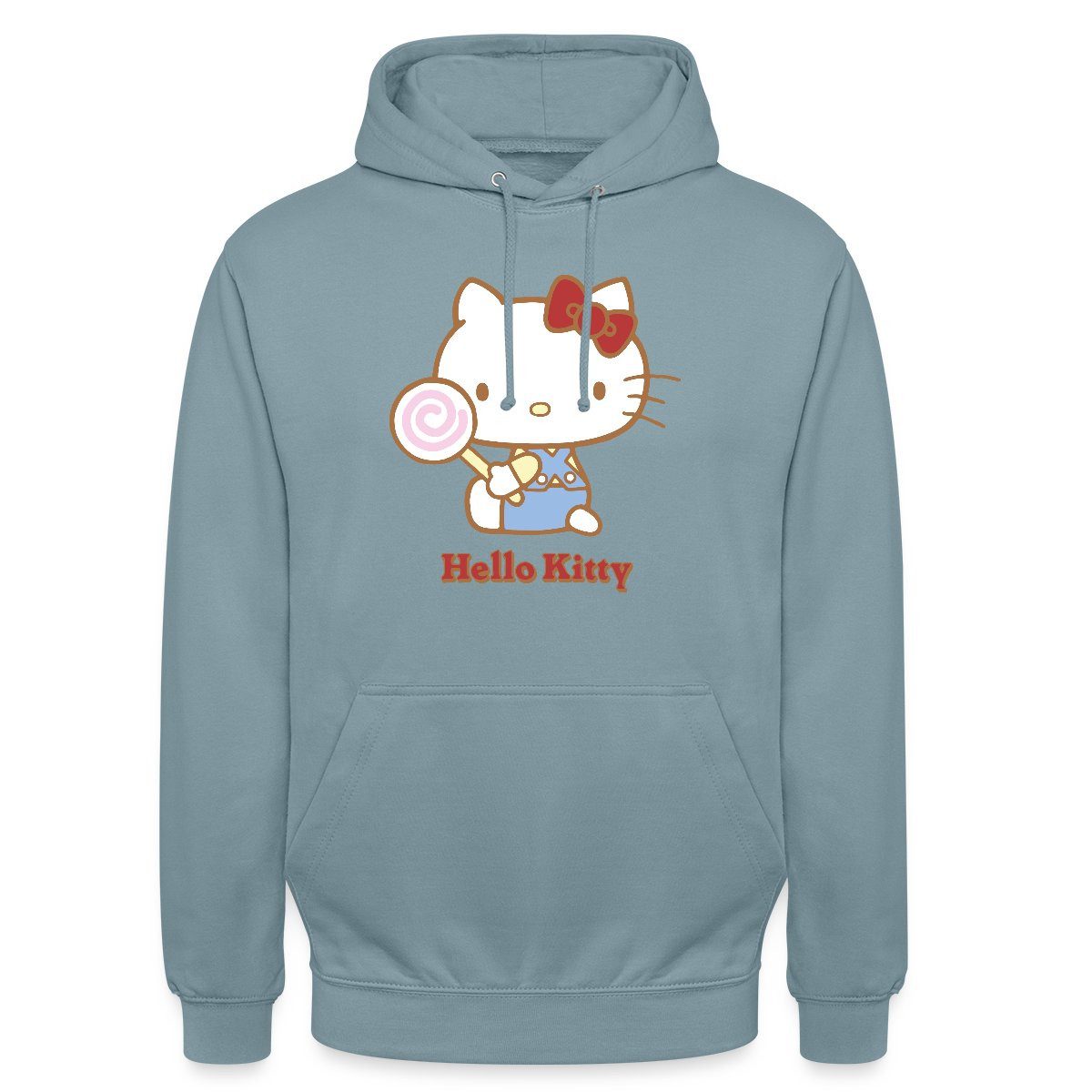 Hoodie Hello Kitty Mit Lollipop Unisex Hoodie