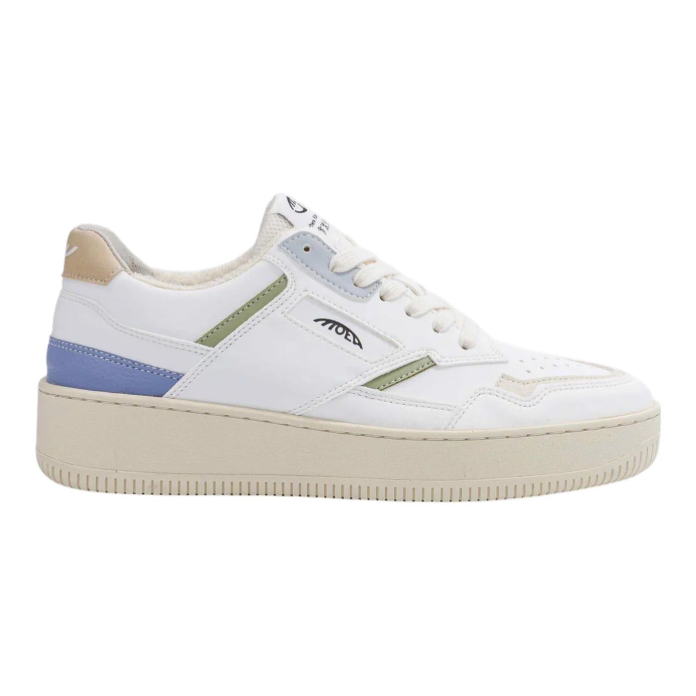 Moea Origin - All In - weiss/blau/grün Sneaker