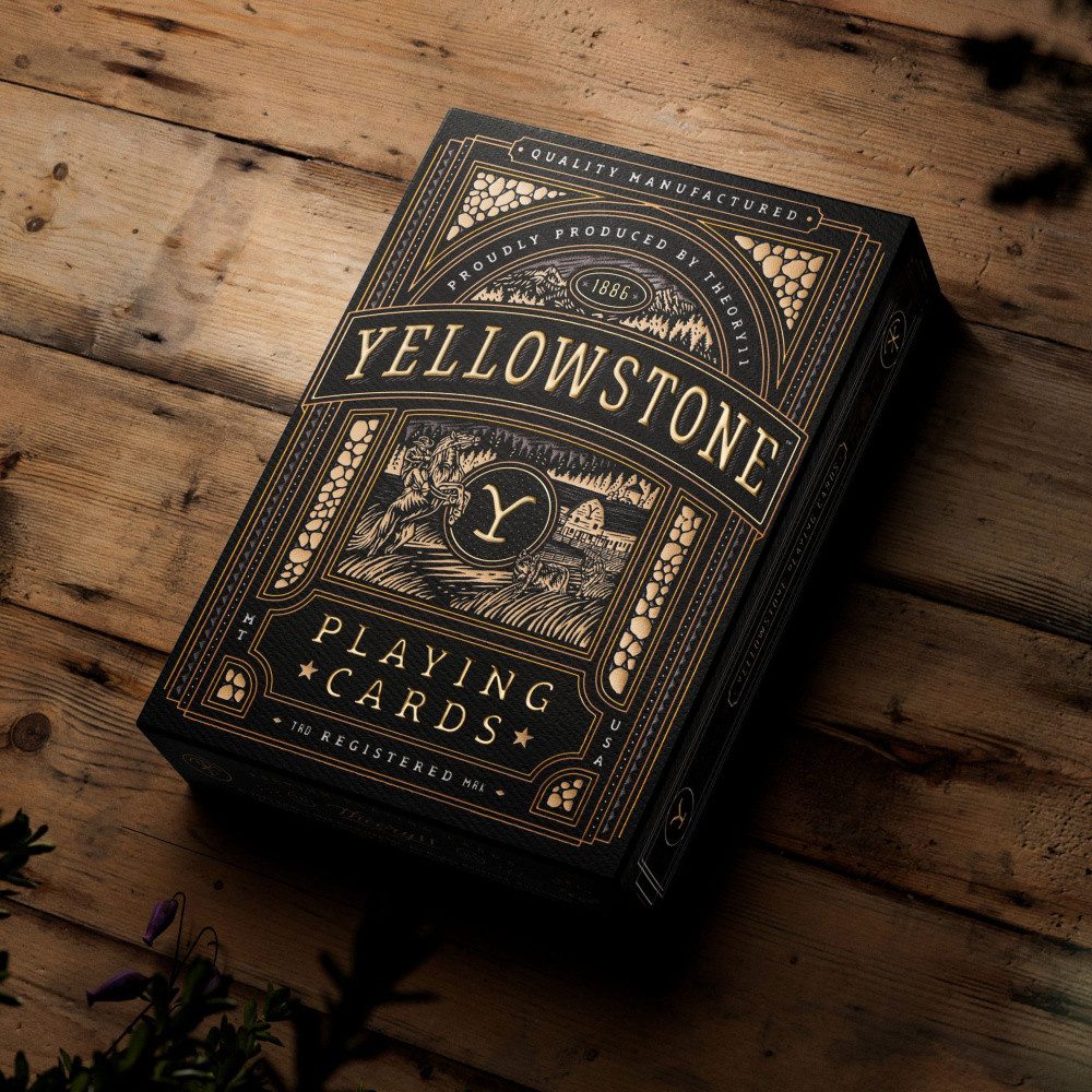 Theory11 Spiel Yellowstone Premium-Spielkarten von theory11