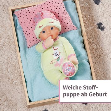 Baby Born Babypuppe Sleepy for babies, green, 30 cm, mit Rassel im Inneren