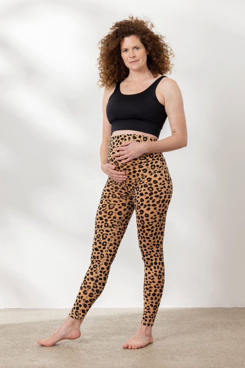 Hey Honey Funktionsleggings "Maternity Leo Biscuit"