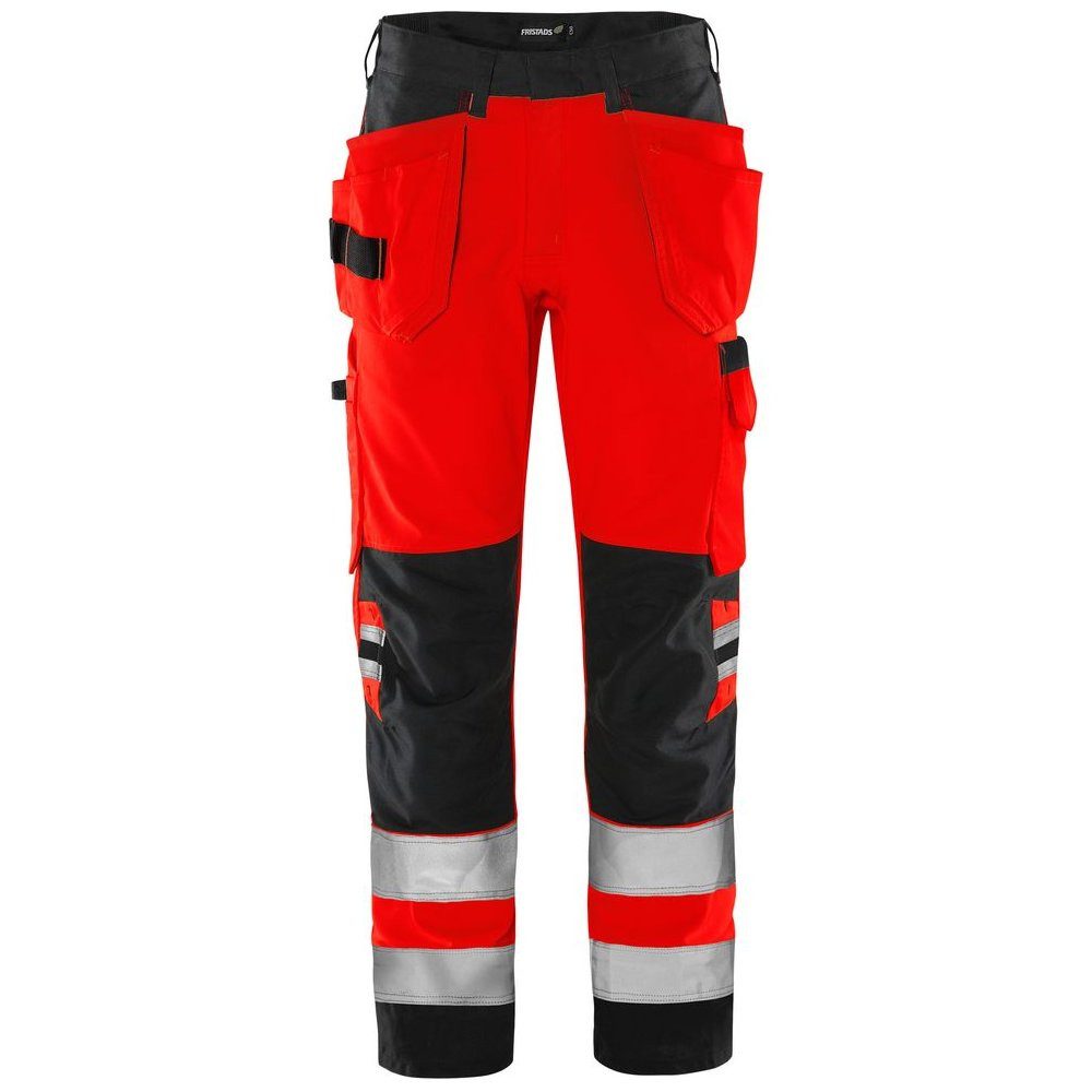 Fristads Warnschutz-Shirt High Vis Green Handwerkerhose KL. 2 2641 Gplu