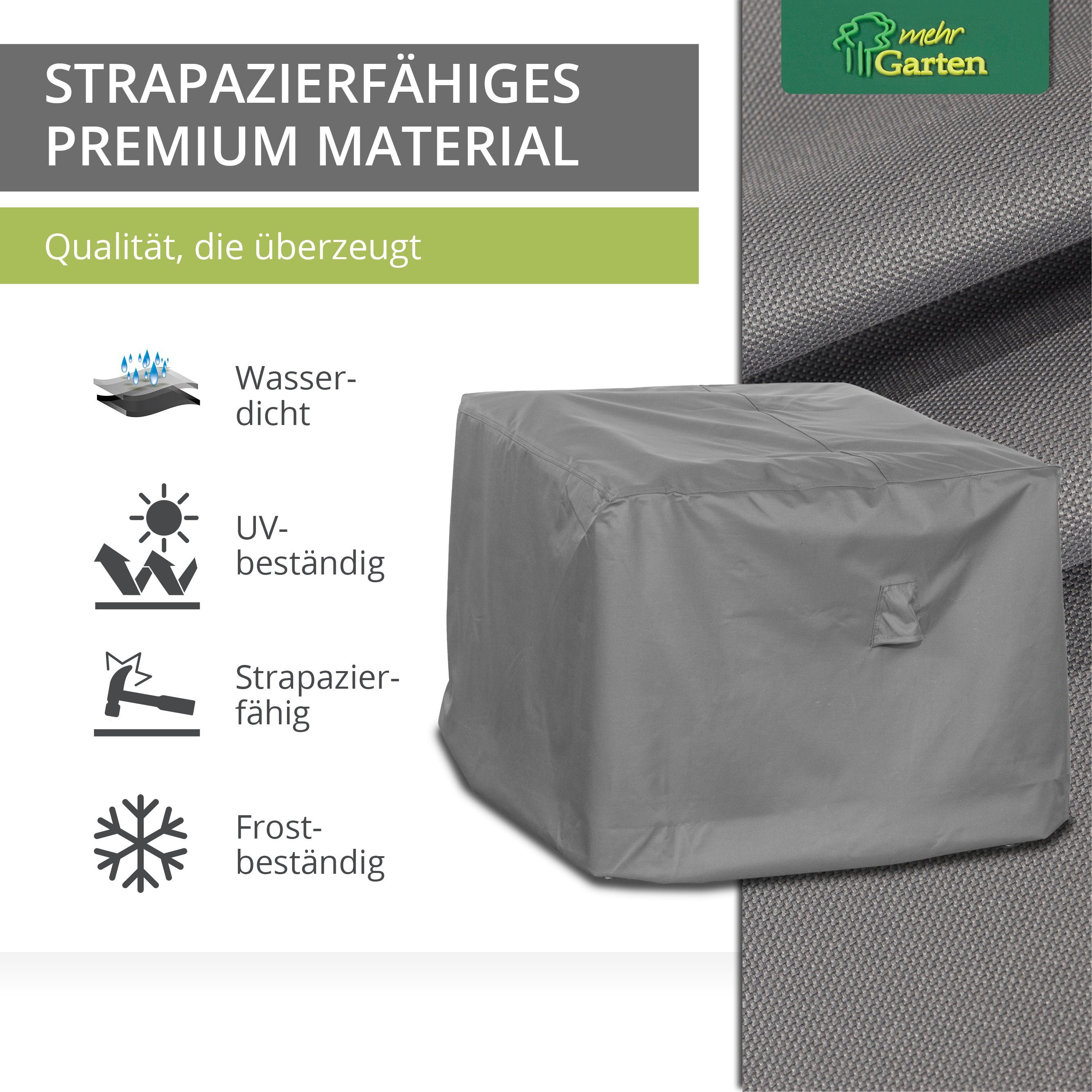 mehr Garten Gartenmöbel-Schutzhülle Premium, Premium Loungesessel-Abdeckung: 85(B)x85(T)x80(H) cm I Robuste Schutzh – Bild 4 von 5