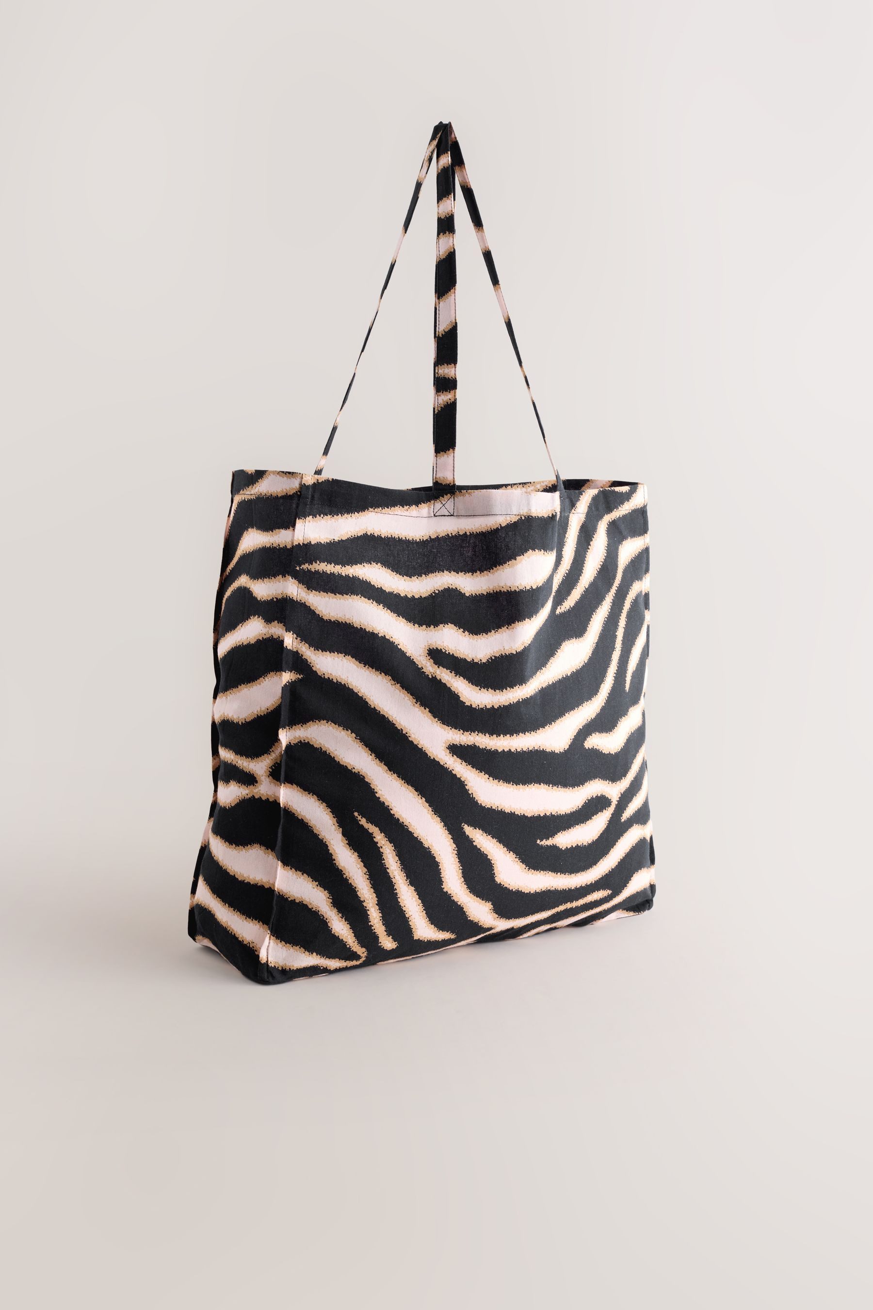 Next Einkaufsshopper Leichte Shopper-Tasche aus Baumwolle, günstig online kaufen