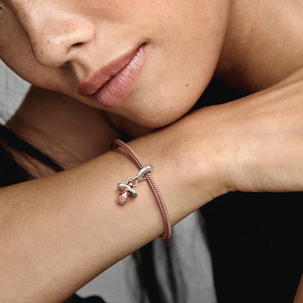 Pandora Charm-Einhänger ROSE-781490C01, Schnuller, Baby, Nachwuchs, Familie
