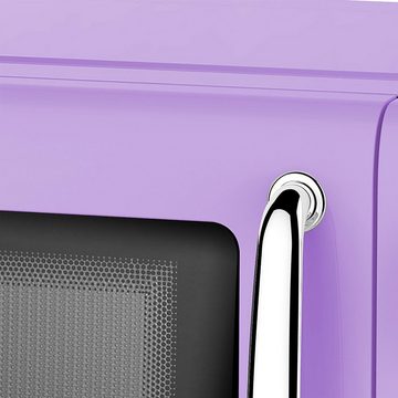 Emerio Mikrowelle Retro Design MW-112141.4 lila/purple/violett, Strom