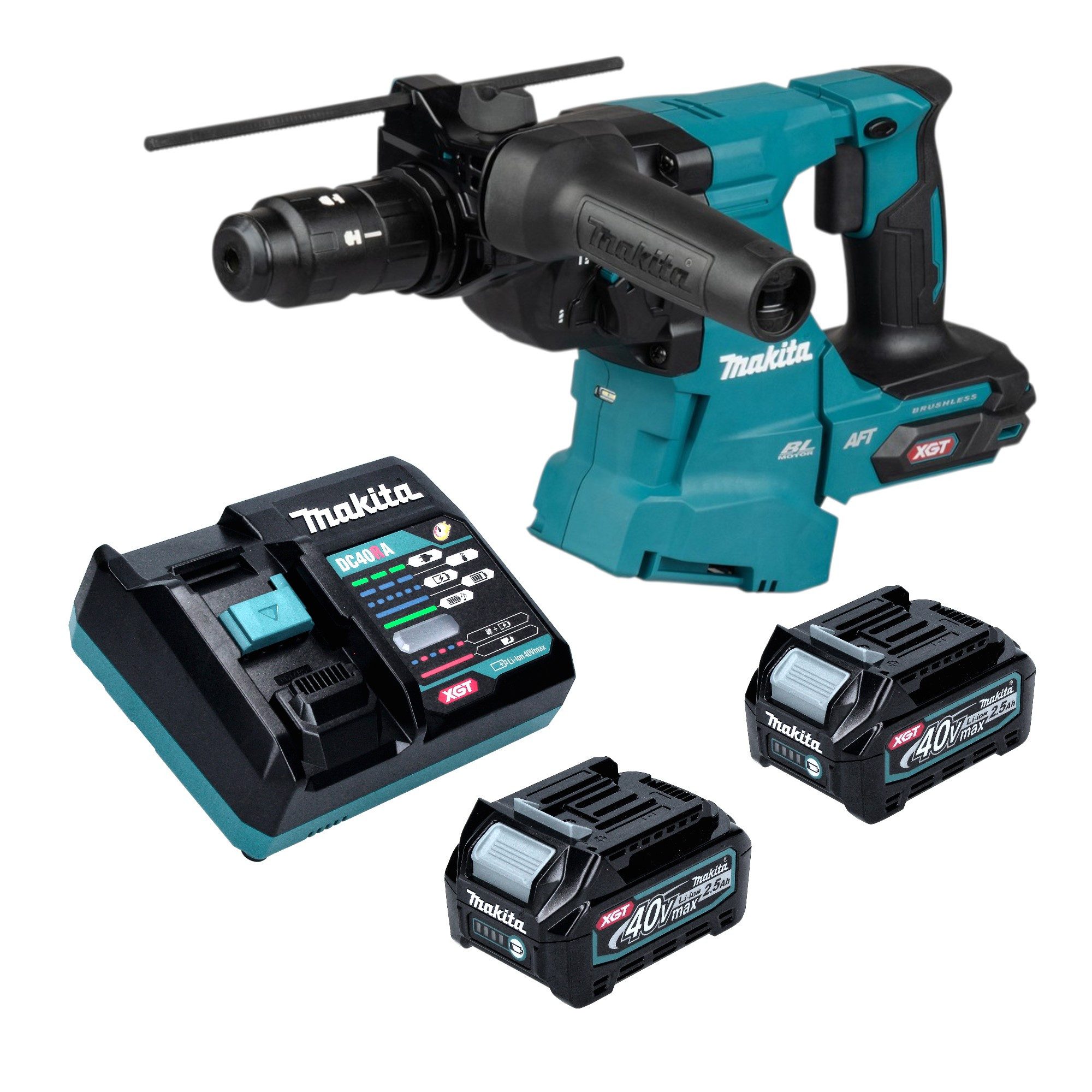 Makita Akku-Kombibohrhammer HR 012 GU101 Akku Kombihammer 40 V max. 3,3 ...