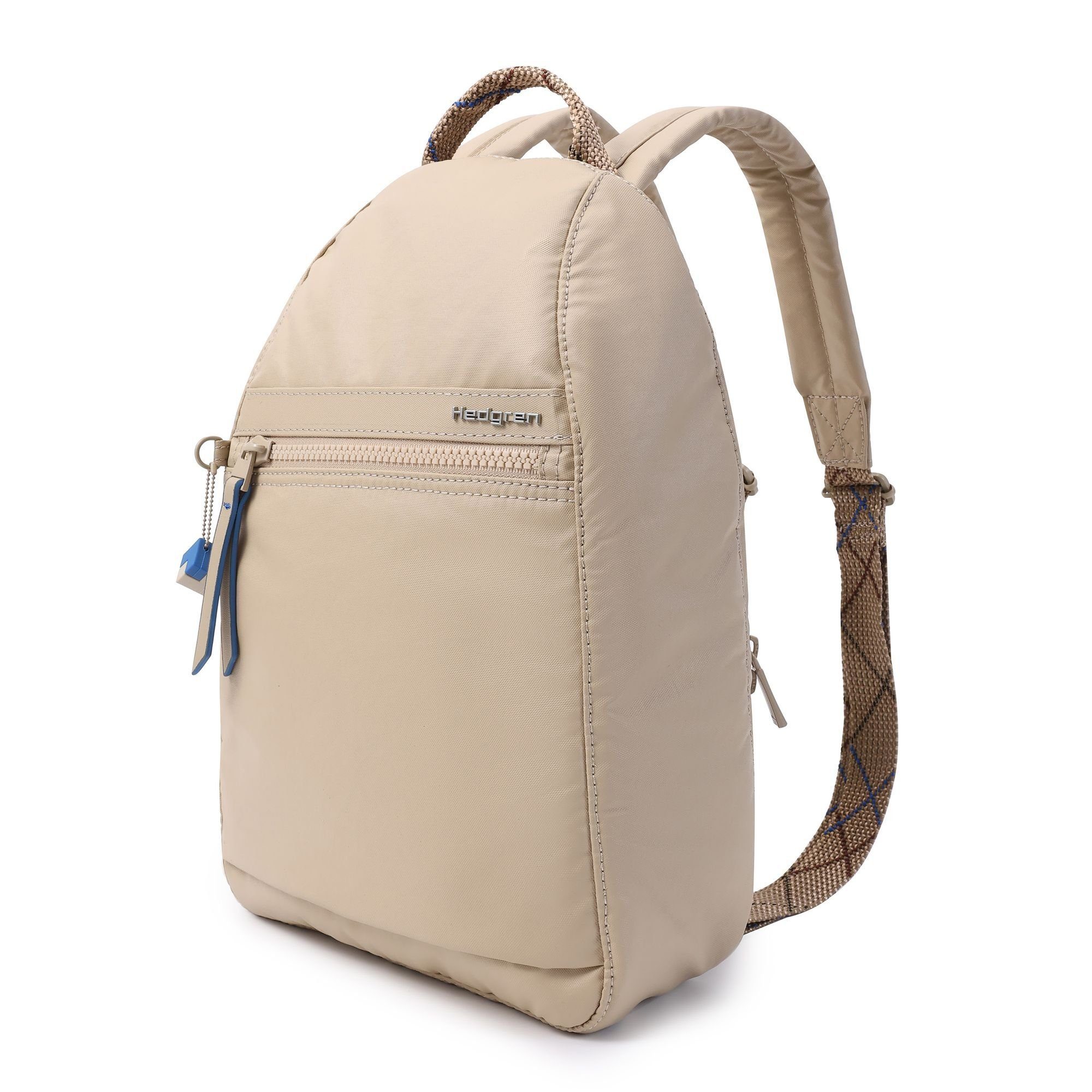 creased vogue, Nylon beige Rucksack Hedgren safari