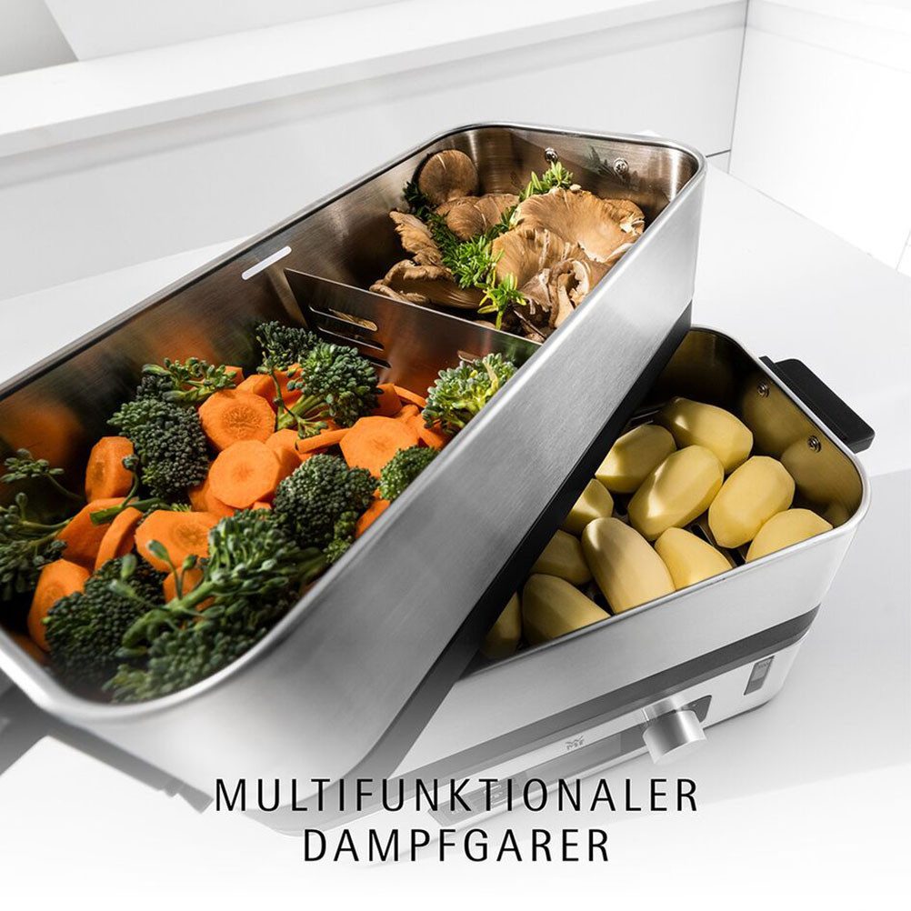WMF Dampfgarer KÜCHENminis® Vitalis E, 900 W, ideal für den Single Haushalt