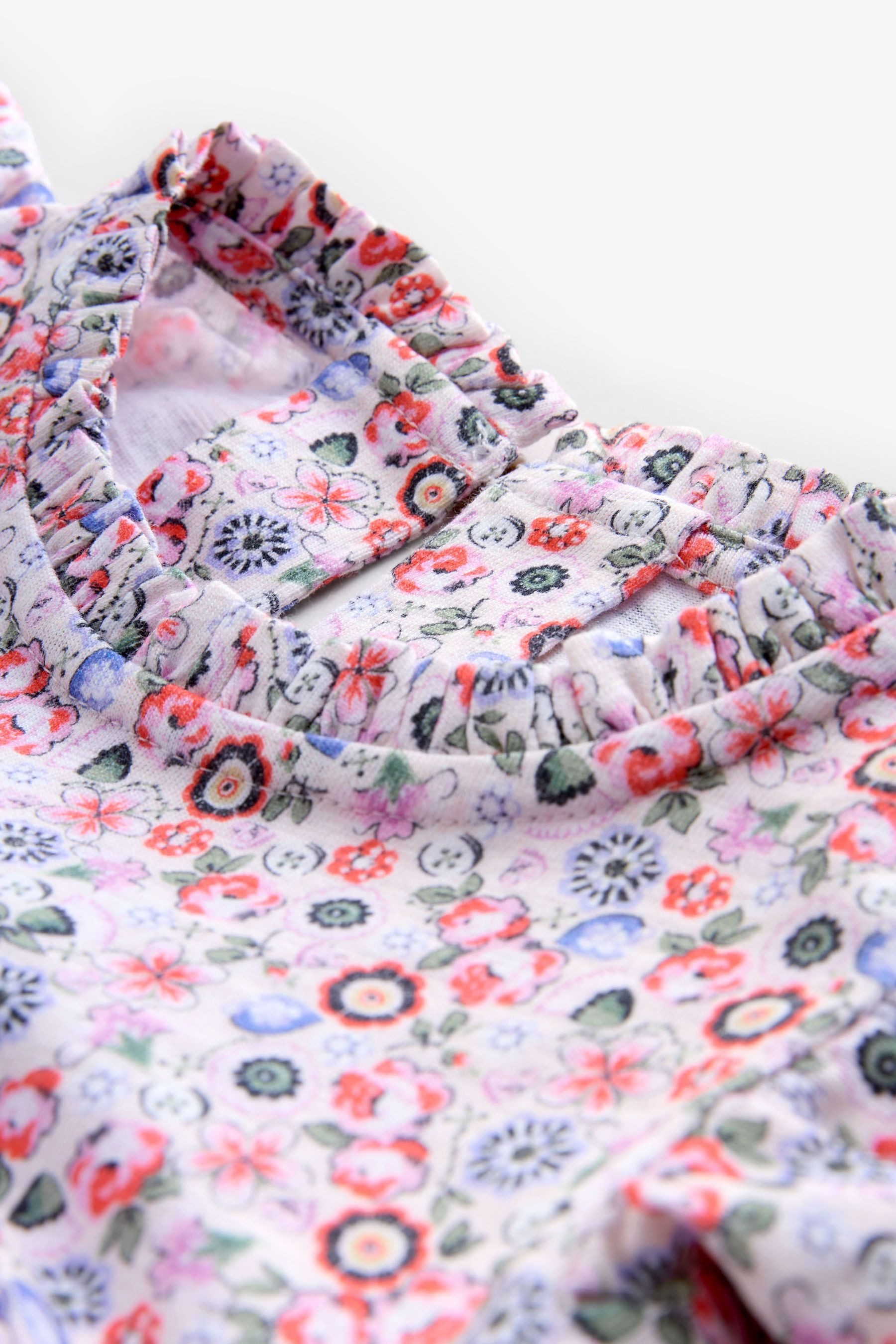 Next Jerseykleid Cath Kidston Volantkleid aus Jersey (1-tlg) – Bild 4 von 5