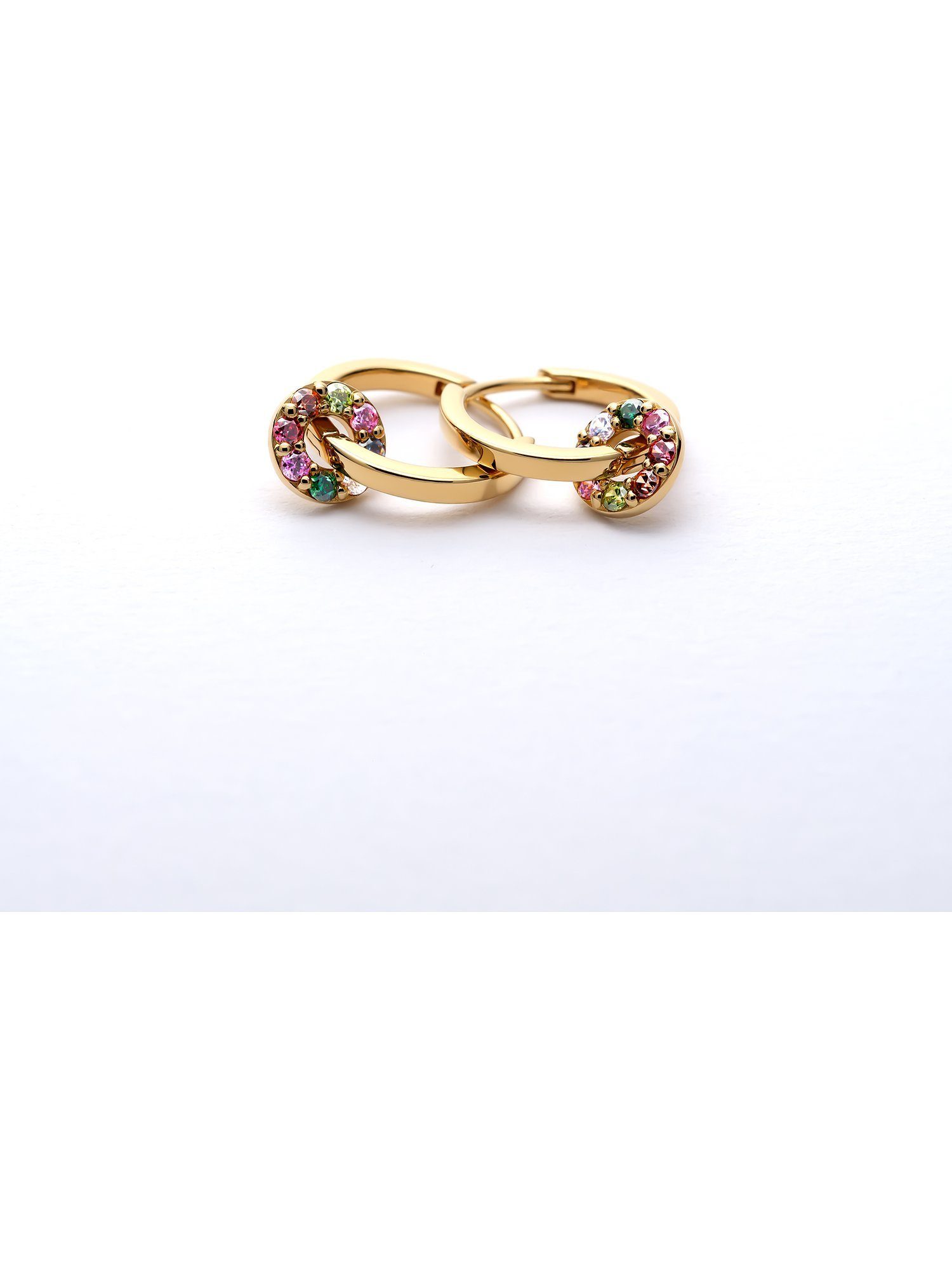 Esprit Paar Creolen ESPRIT Damen-Creolen 925er Silber 16 Zirkonia (Paar), C günstig online kaufen