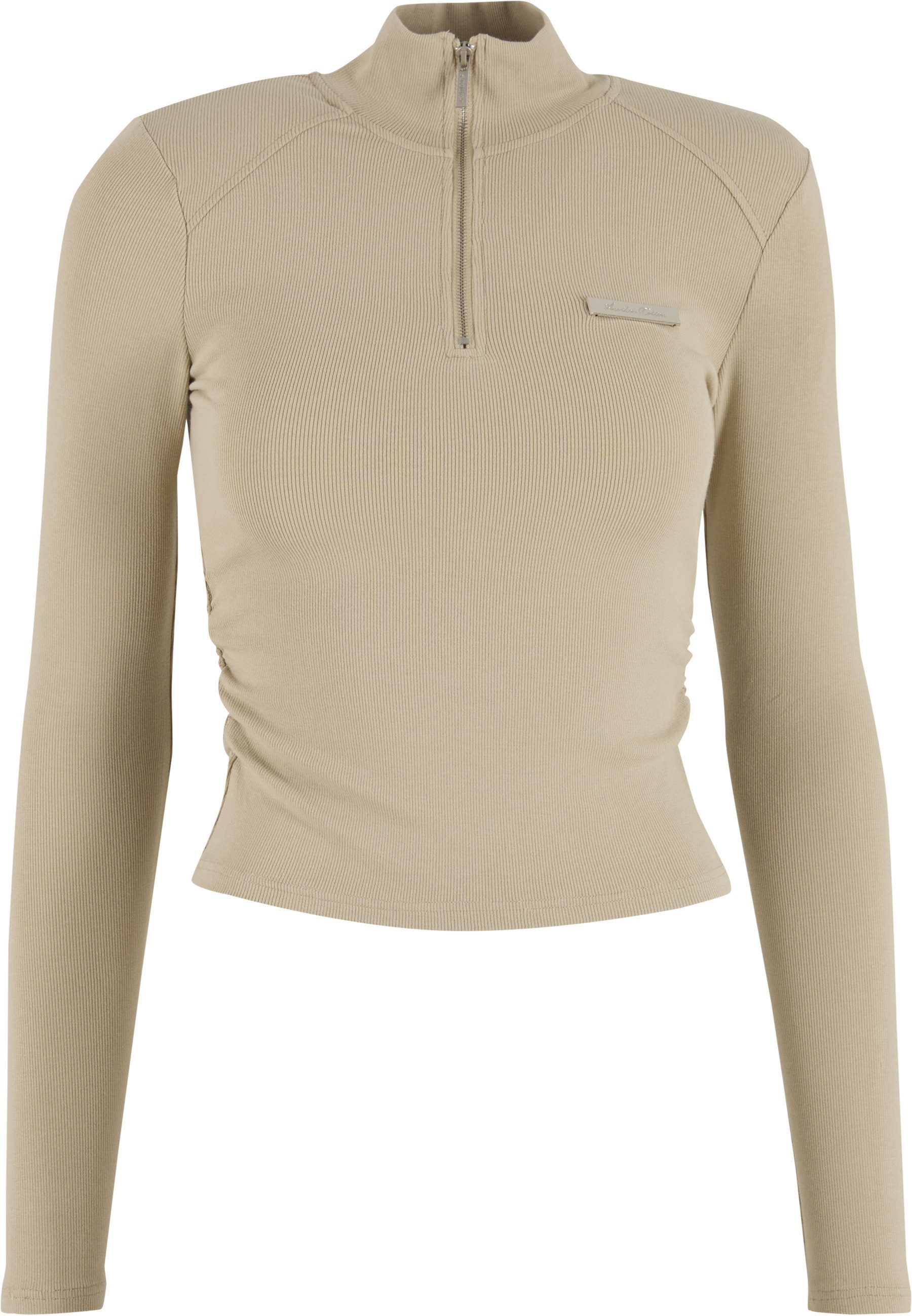 Another Cotton Lab Sweater Another Cotton Lab Another Cropped Rib Half Zip
