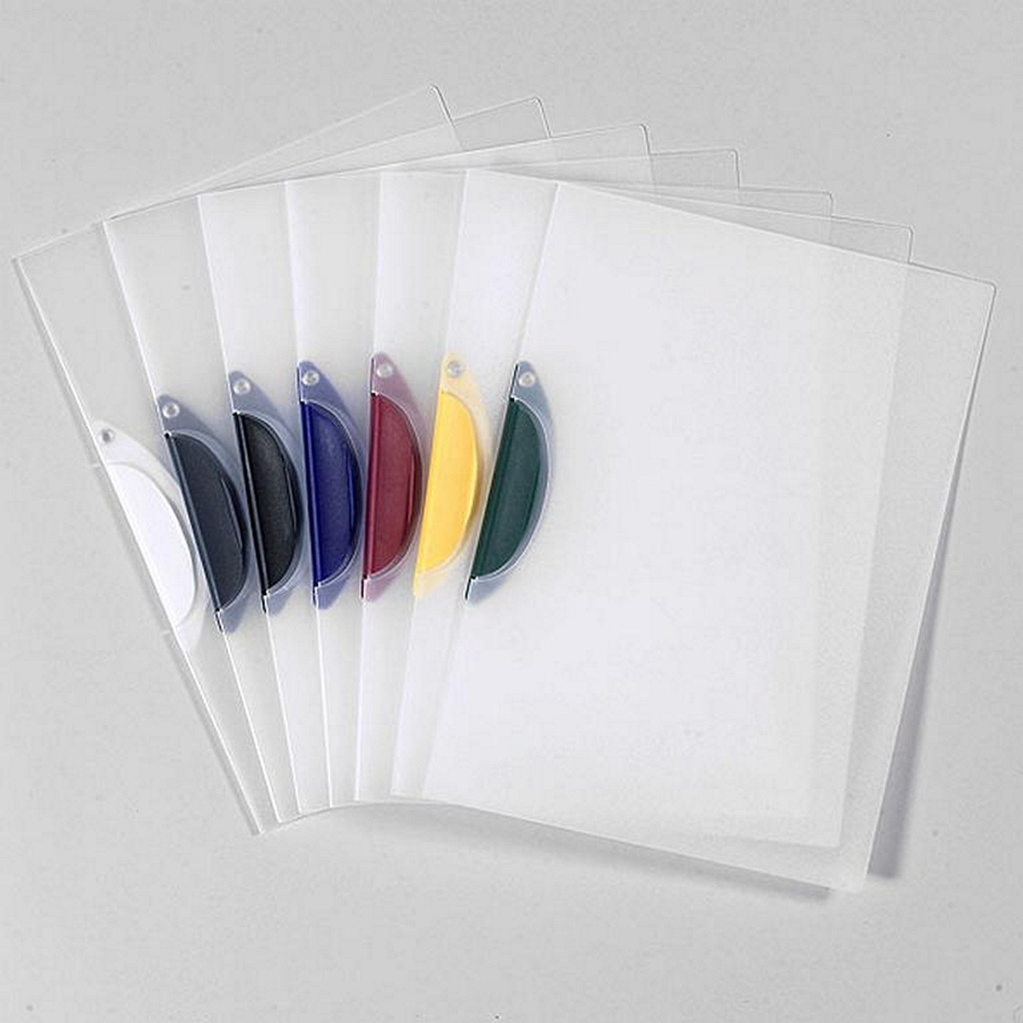 Produktbild von 10 Swinghefter DIN A4 / Bewerbungsmappen / Cliphefter / Farbe: Schwarz