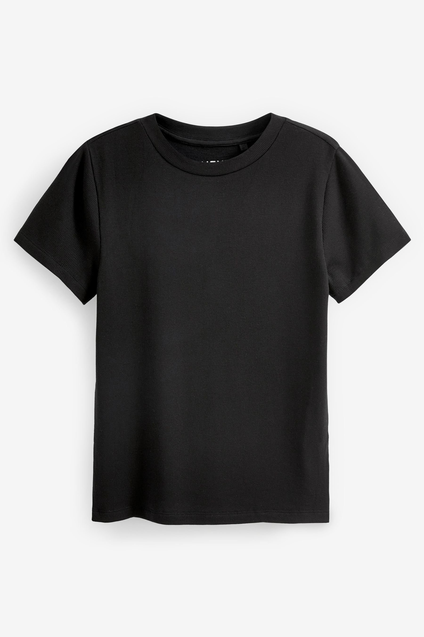 Next T-Shirt Superweiches, geripptes T-Shirt aus günstig online kaufen