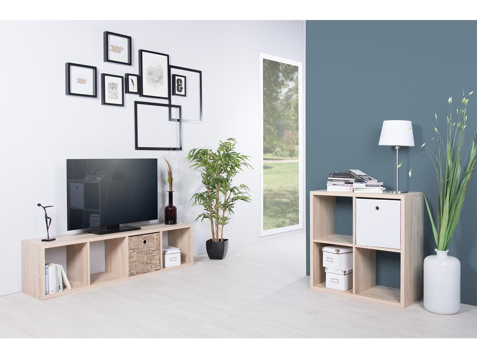 Finori Raumteilerregal 38 x 141 x 33 cm (B/H/T)